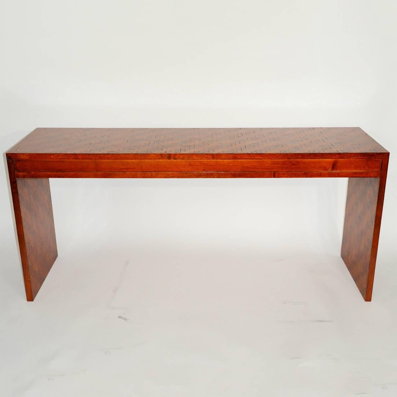 Mid-Century Modern Italian Console Table by 'Vivai del Sud' For Sale