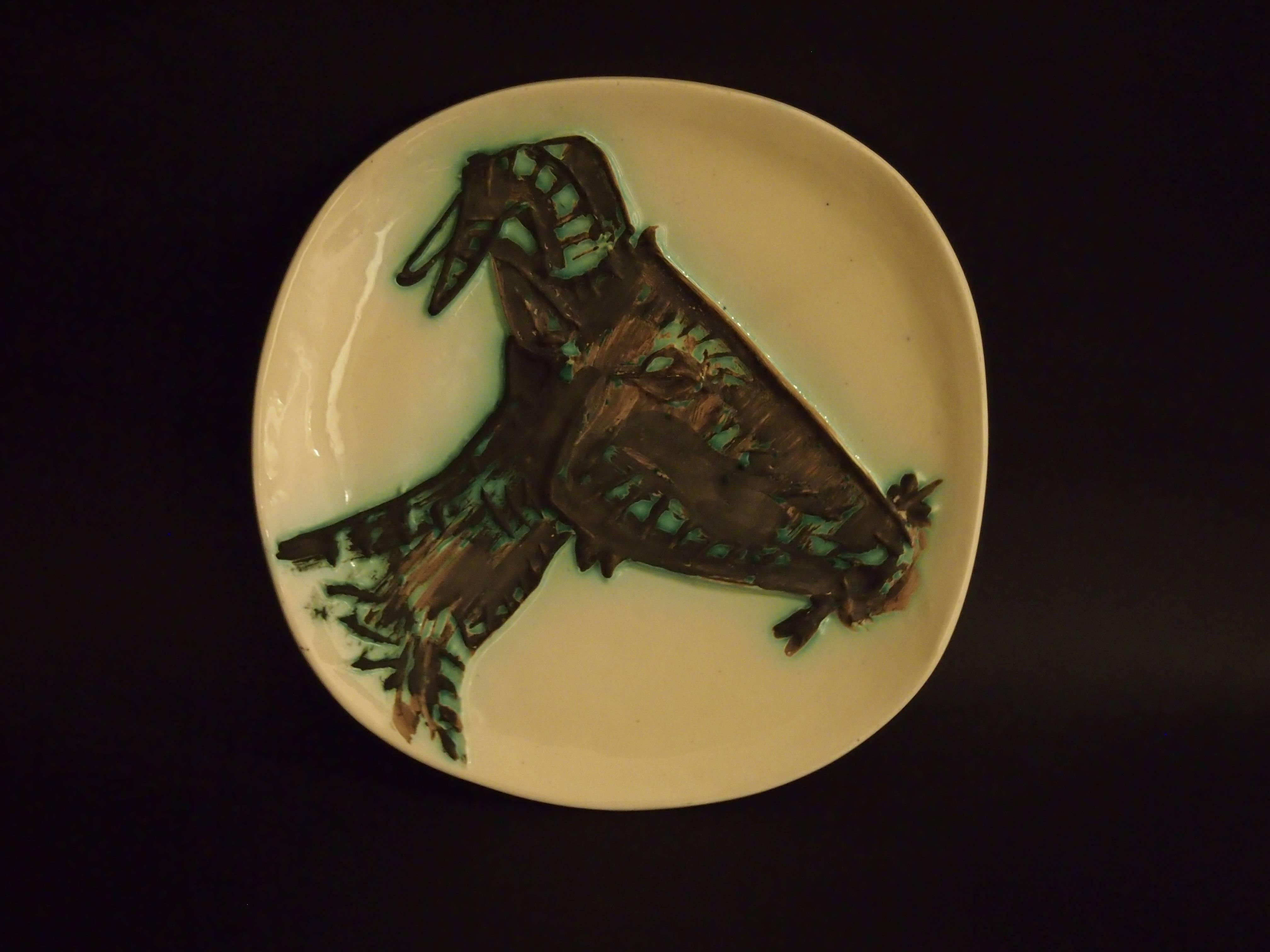 picasso goat plate
