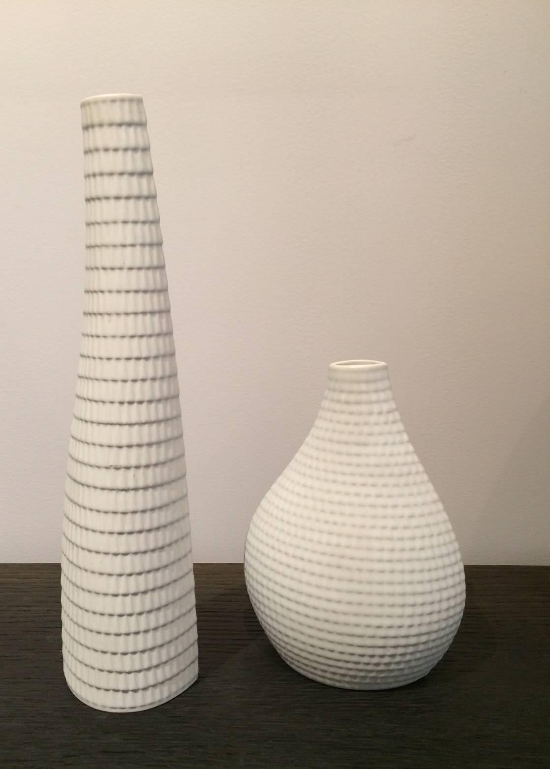 Stig Lindberg for Gustavsberg Set of Three Vases In Excellent Condition In Paris, FR