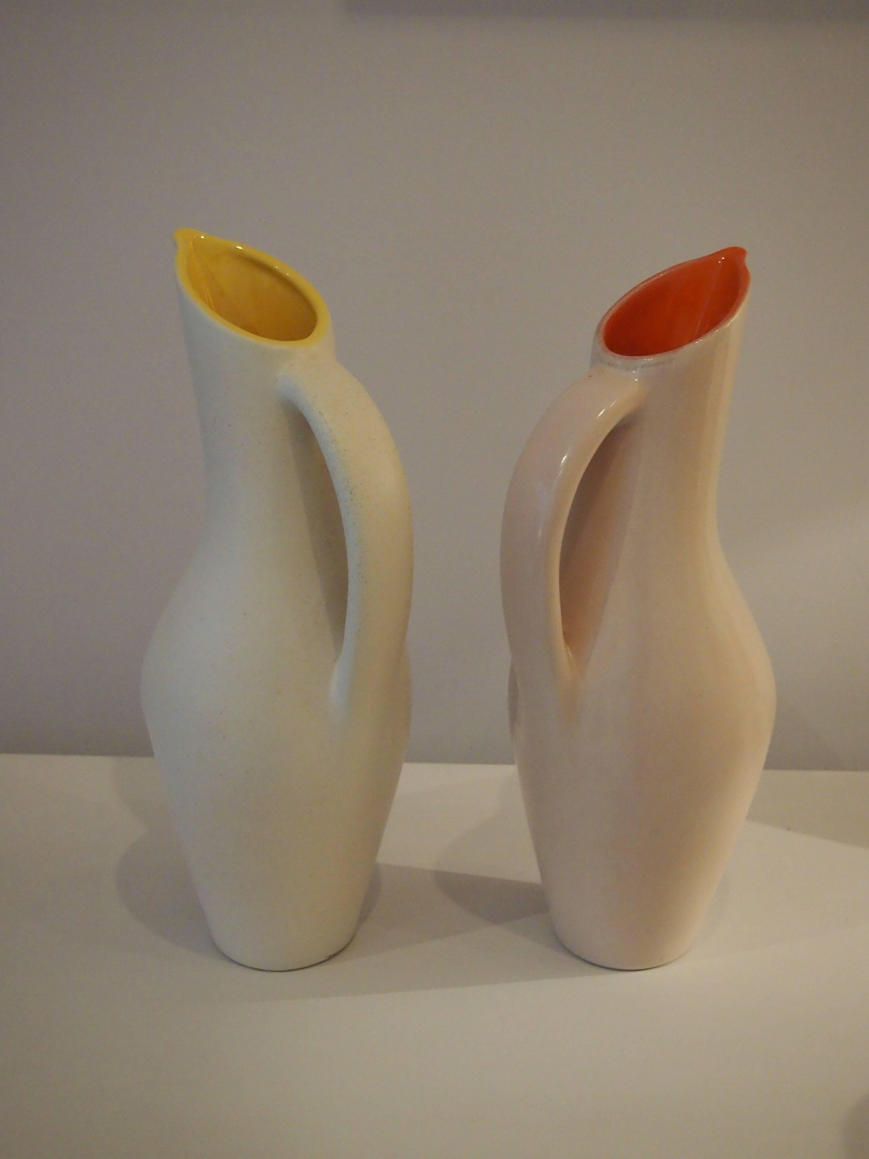 Ceramic Pitcher by Pol Chambost, 1950s 5