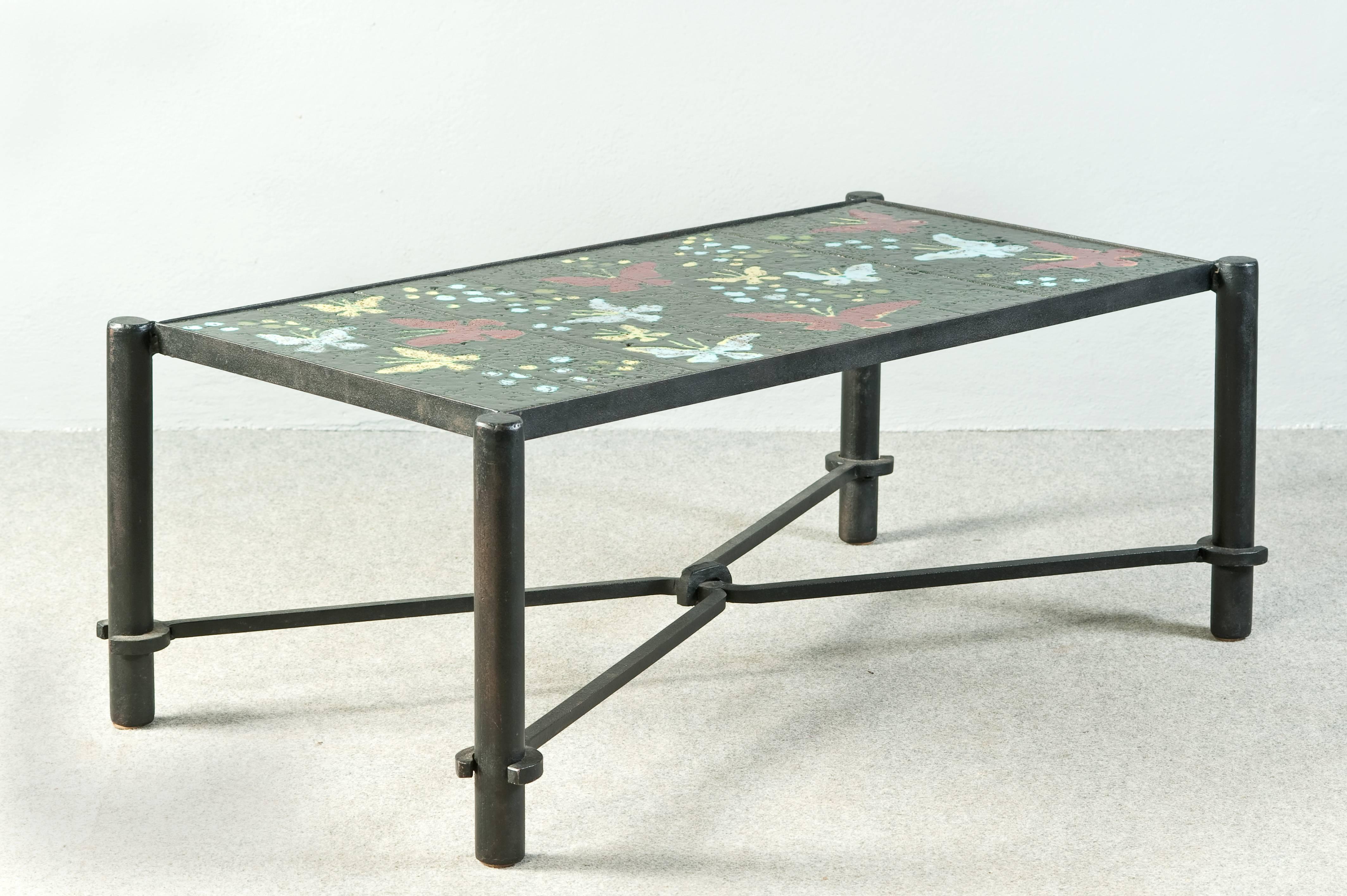 Mid-Century Modern Coffee Table by Jacques Adnet
