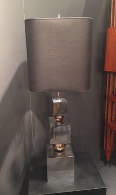 Huge Table Lamp Attributed to Romeo Rega