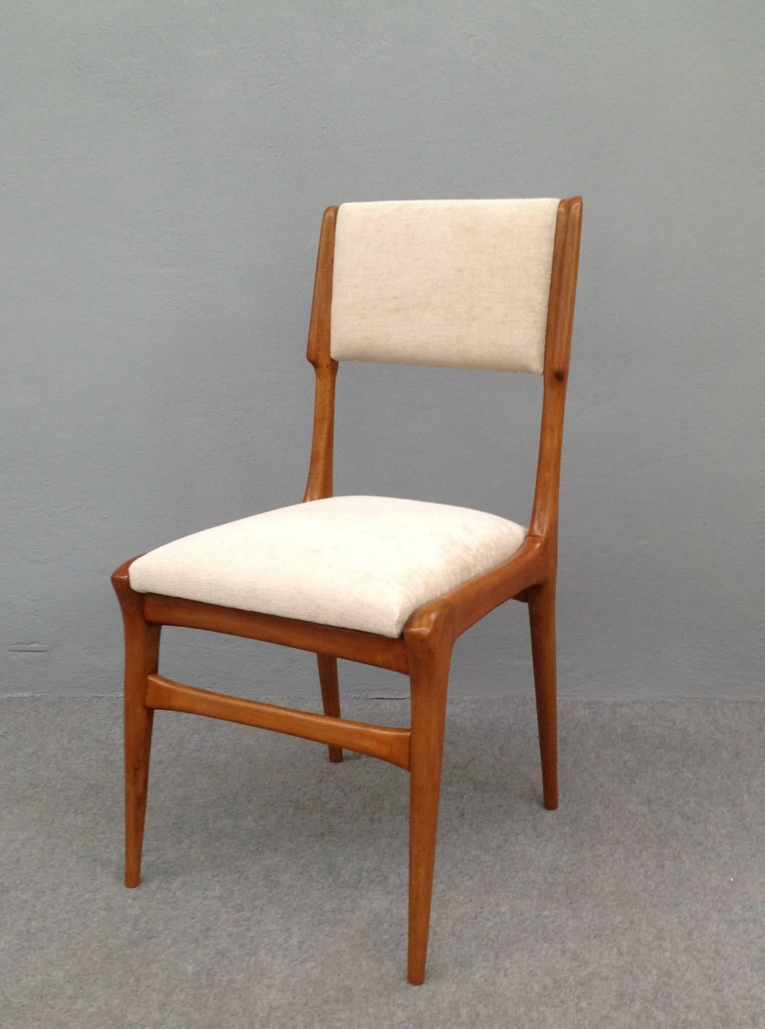 Italian Set of 14 Chairs by Carlo de Carli