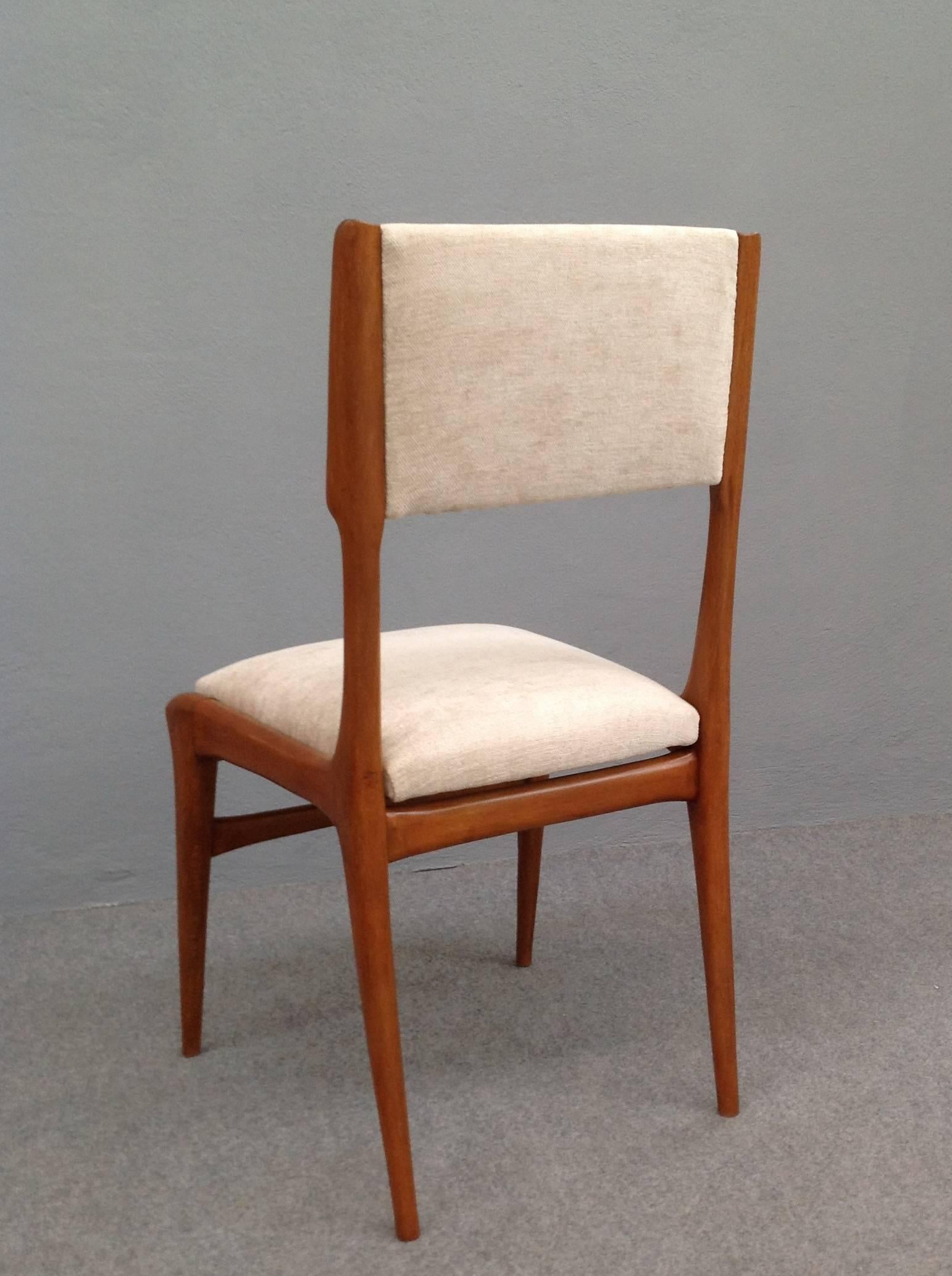 Set of 14 Chairs by Carlo de Carli In Excellent Condition In Piacenza, Italy