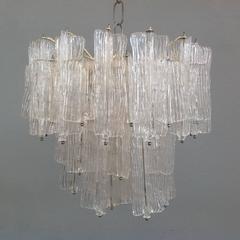 Nice Chandelier Signed Venini
