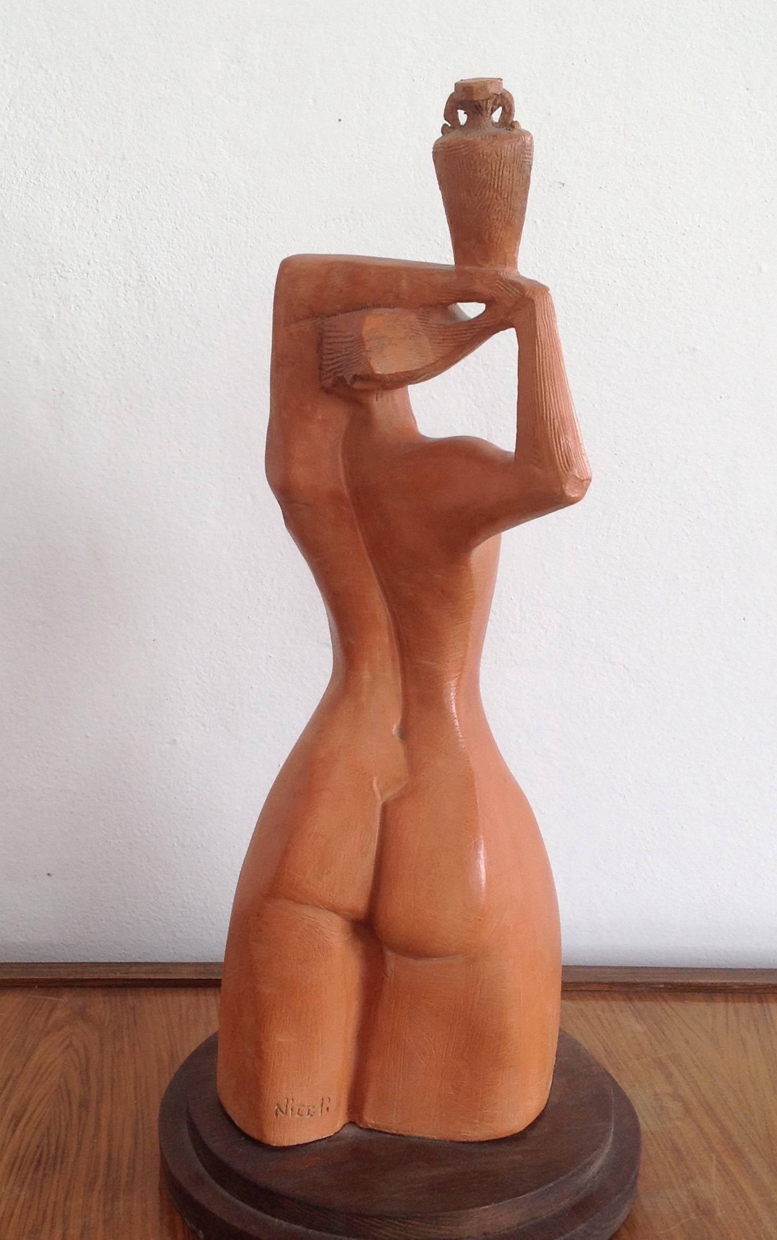 Italian Wonderful Terracotta by Nicoli Claudio