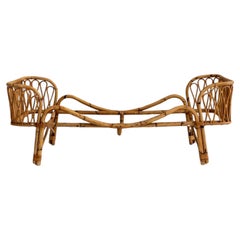 Italian Bamboo Daybed Attributed to Bonacina, Italy, 1960s