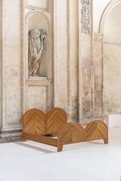 Bamboo Double Bed Attributed to Vivai del Sud, Italy, 1970s