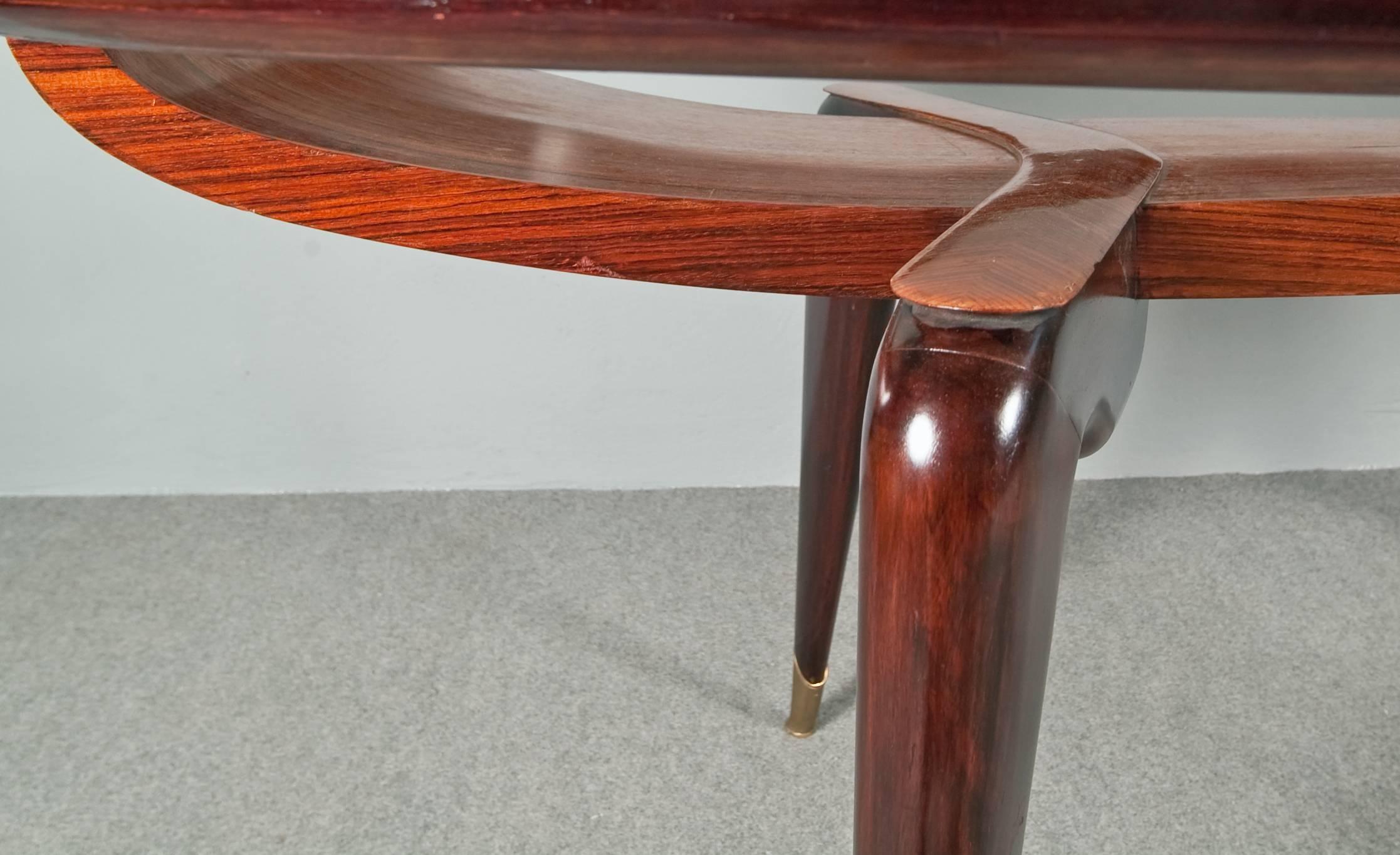 Mid-Century Modern Extraordinary and Rare Table Attributed to Ico Parisi