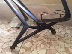 Rare Cesare Lacca Bar Cart