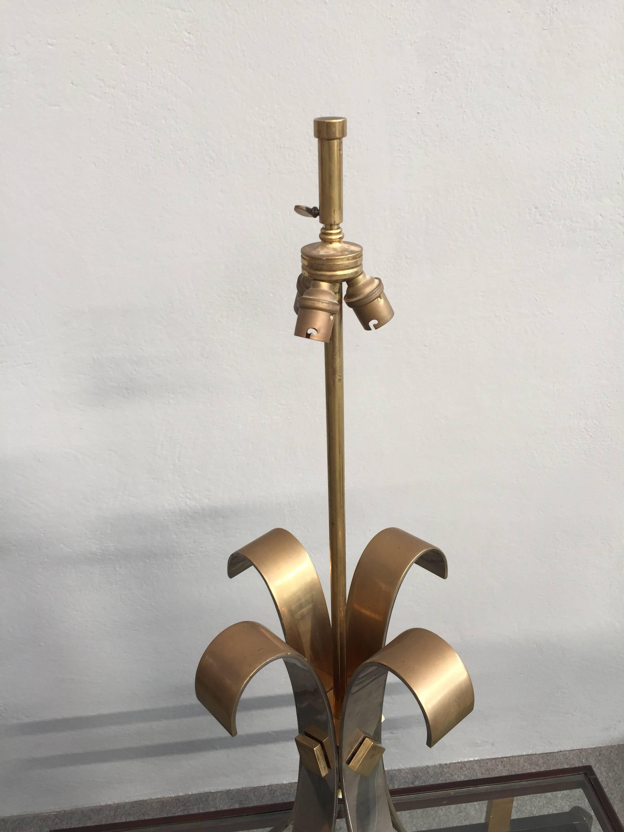 Marvelous Table Lamp Attributed to Maison Charles In Excellent Condition In Piacenza, Italy