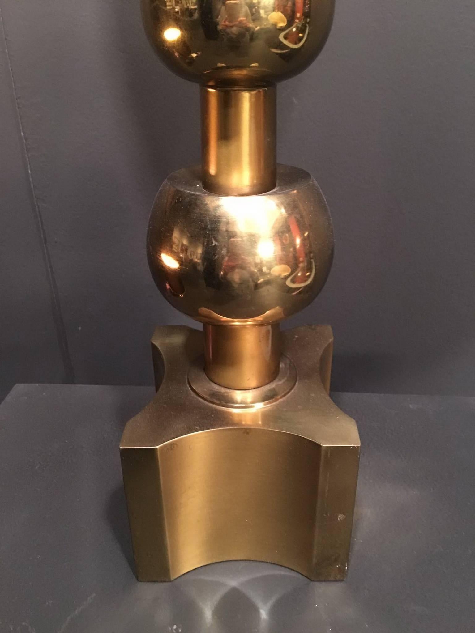 Mid-Century Modern Glamorous Pair of Table Lamps Attributed to Tommy Parzinger