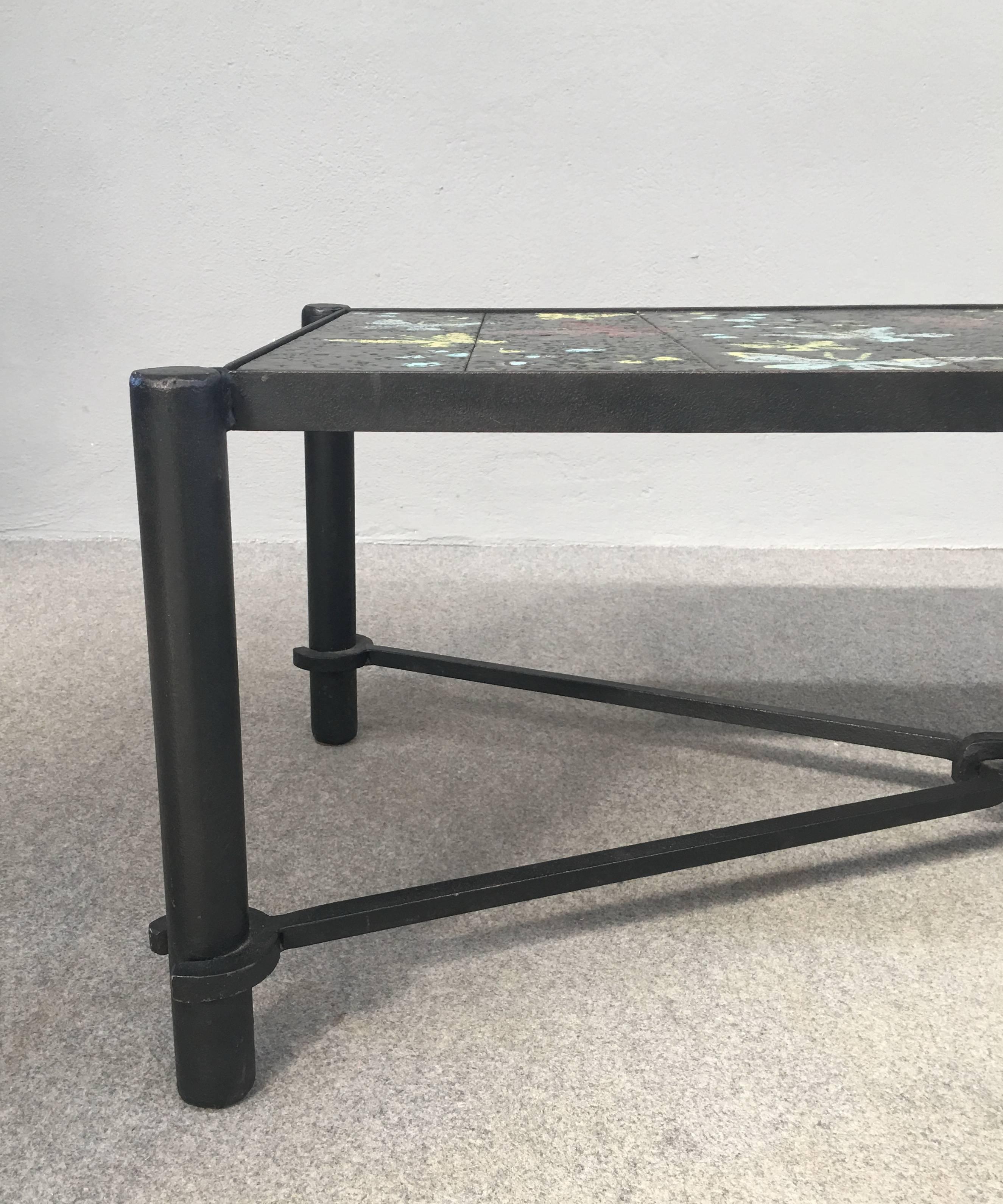 Mid-20th Century Coffee Table by Jacques Adnet