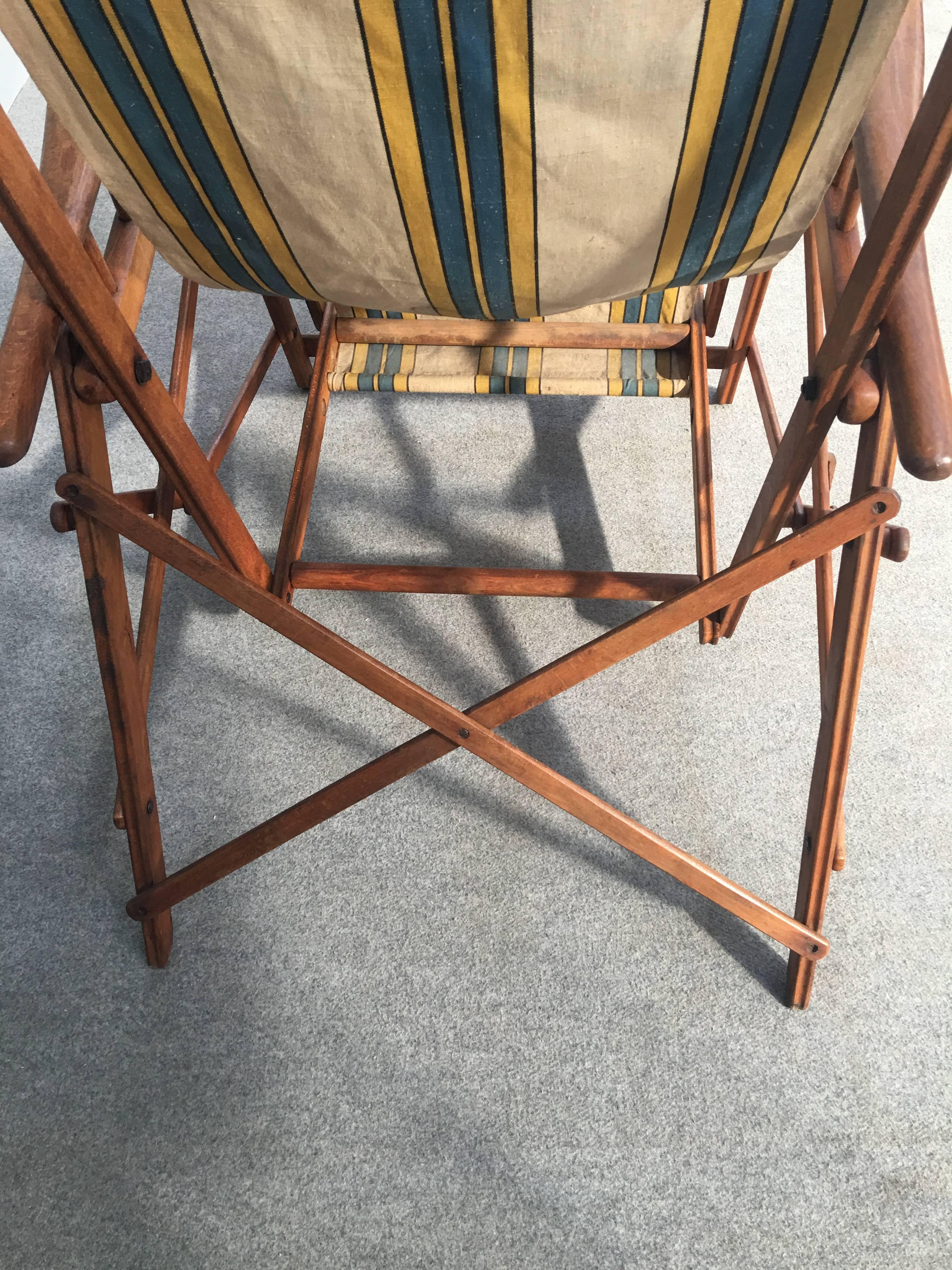 Rare Folding Chaise Longue 1