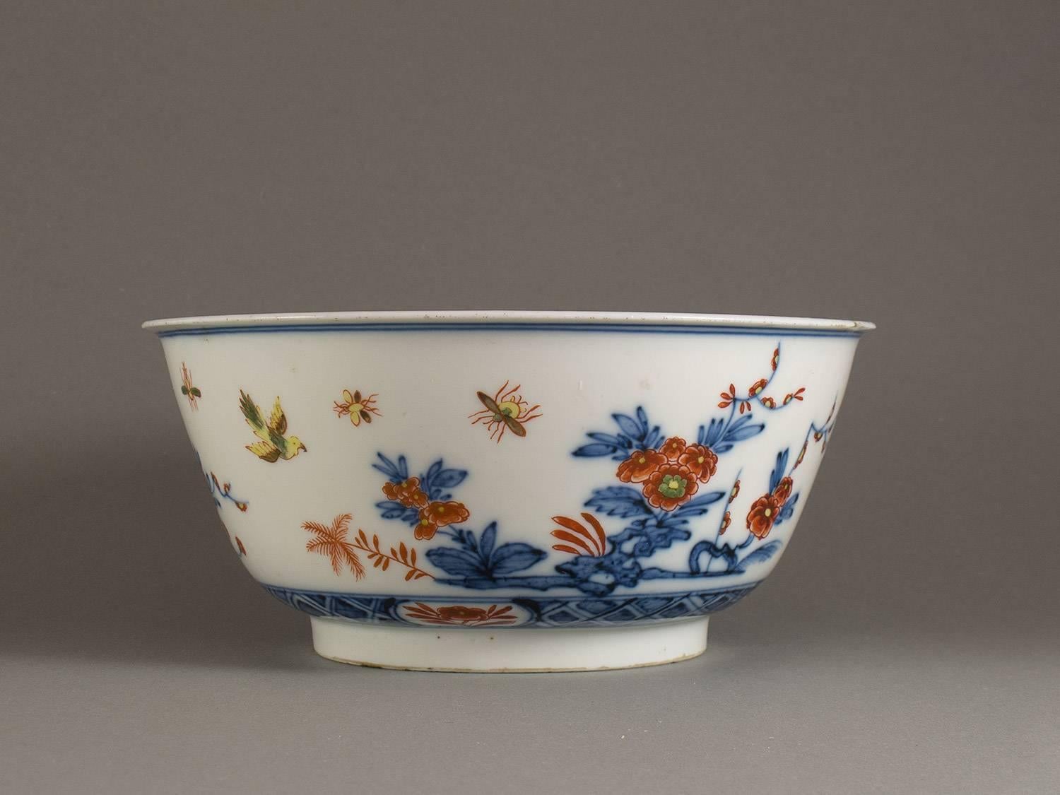 Baroque Meissen Bowl, 1721-1722 For Sale