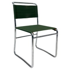 Czech Tubular Steel Chair by Hynek Gottwald, 1930s