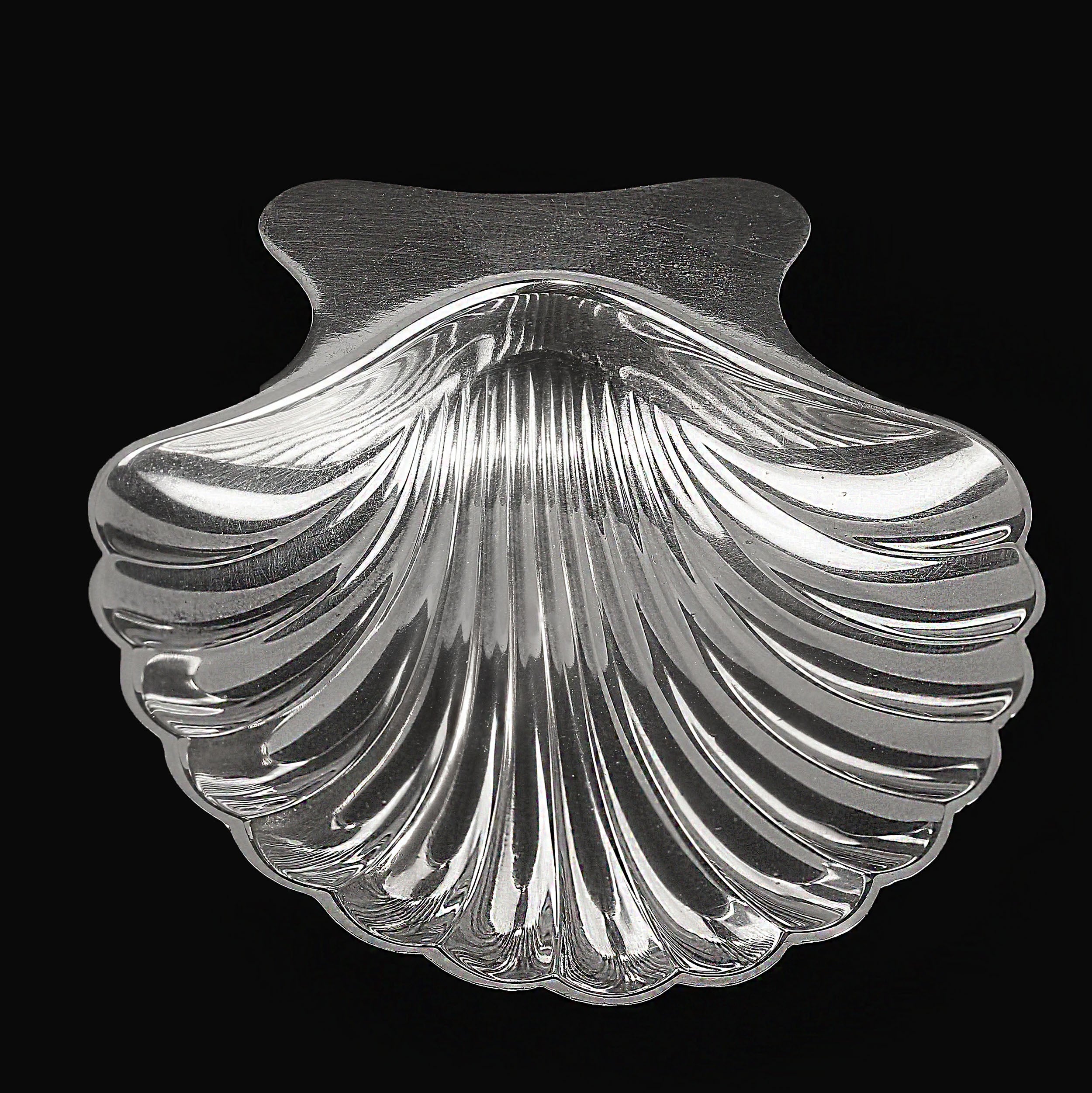 Classic Tiffany & Co Shell Sterling Candy Dish