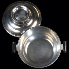 John Somers Brazilian Pewter Serving Bowl with Lid/Extra Bowl