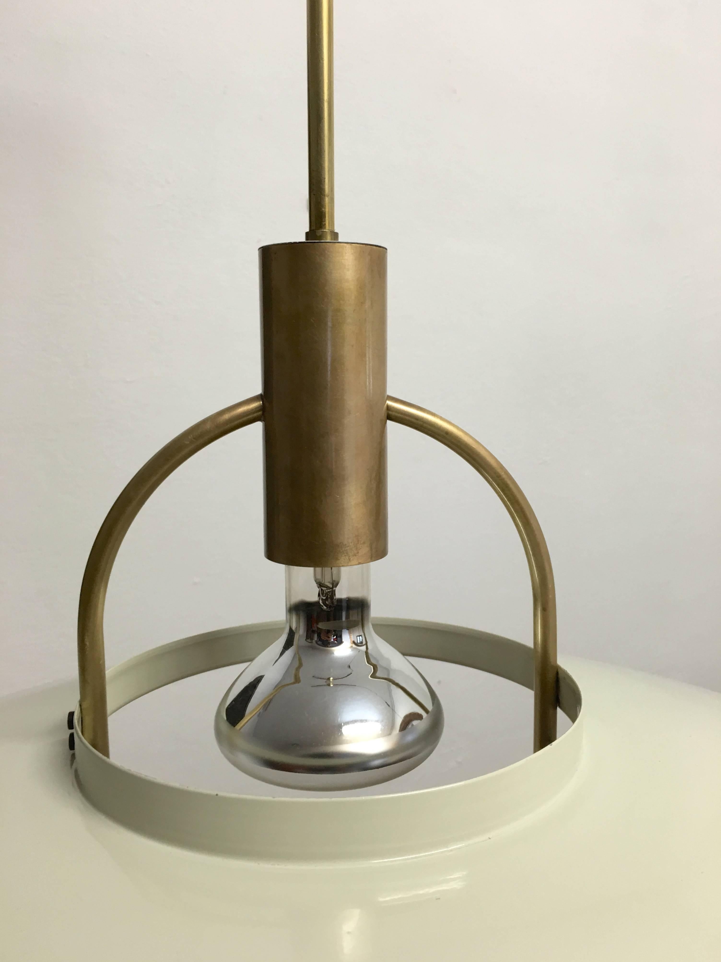Bruno Chiarini Saucer Pendant, Italy, 1960 In Good Condition For Sale In Hem, NL