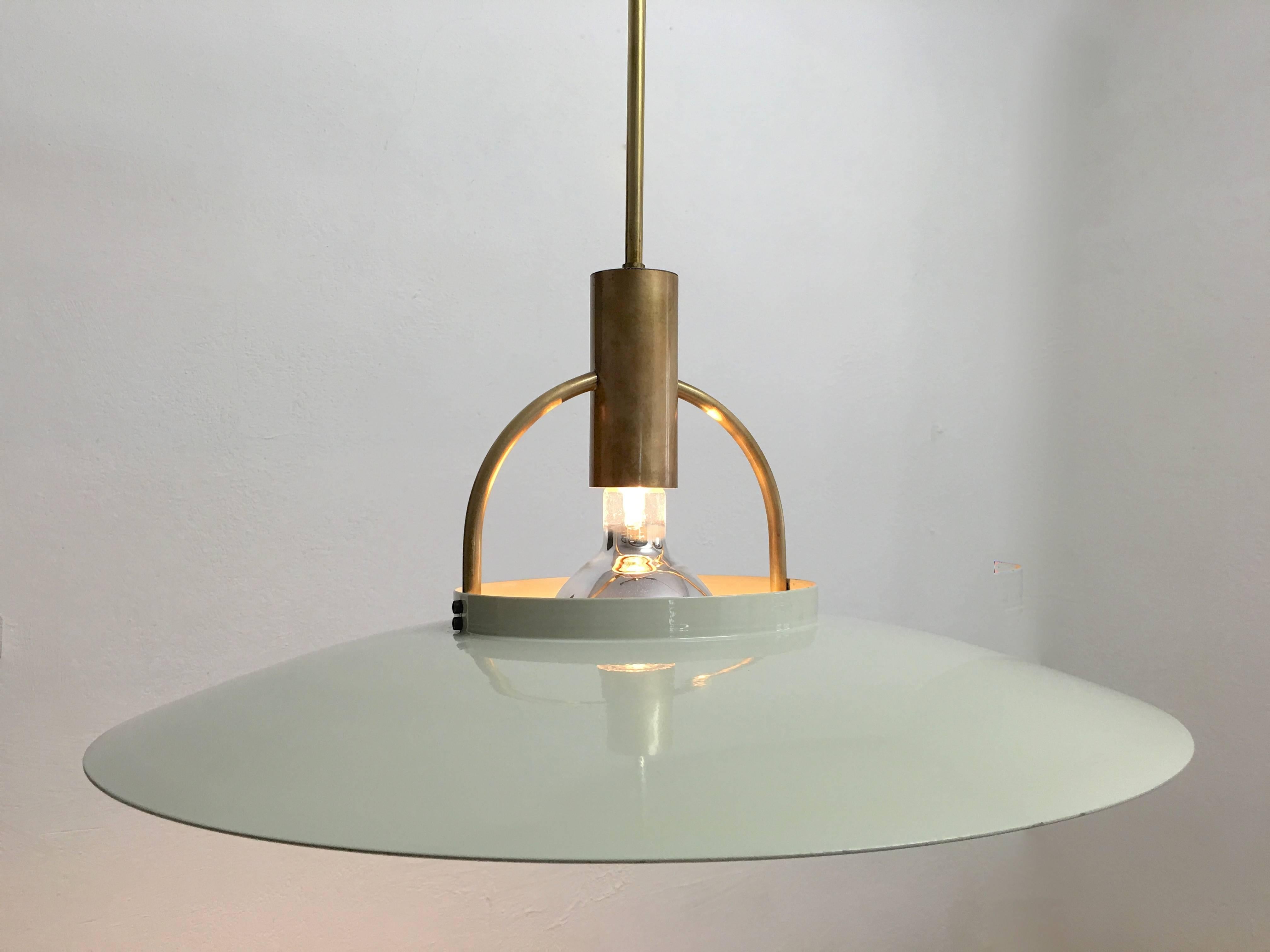Italian Bruno Chiarini Saucer Pendant, Italy, 1960 For Sale
