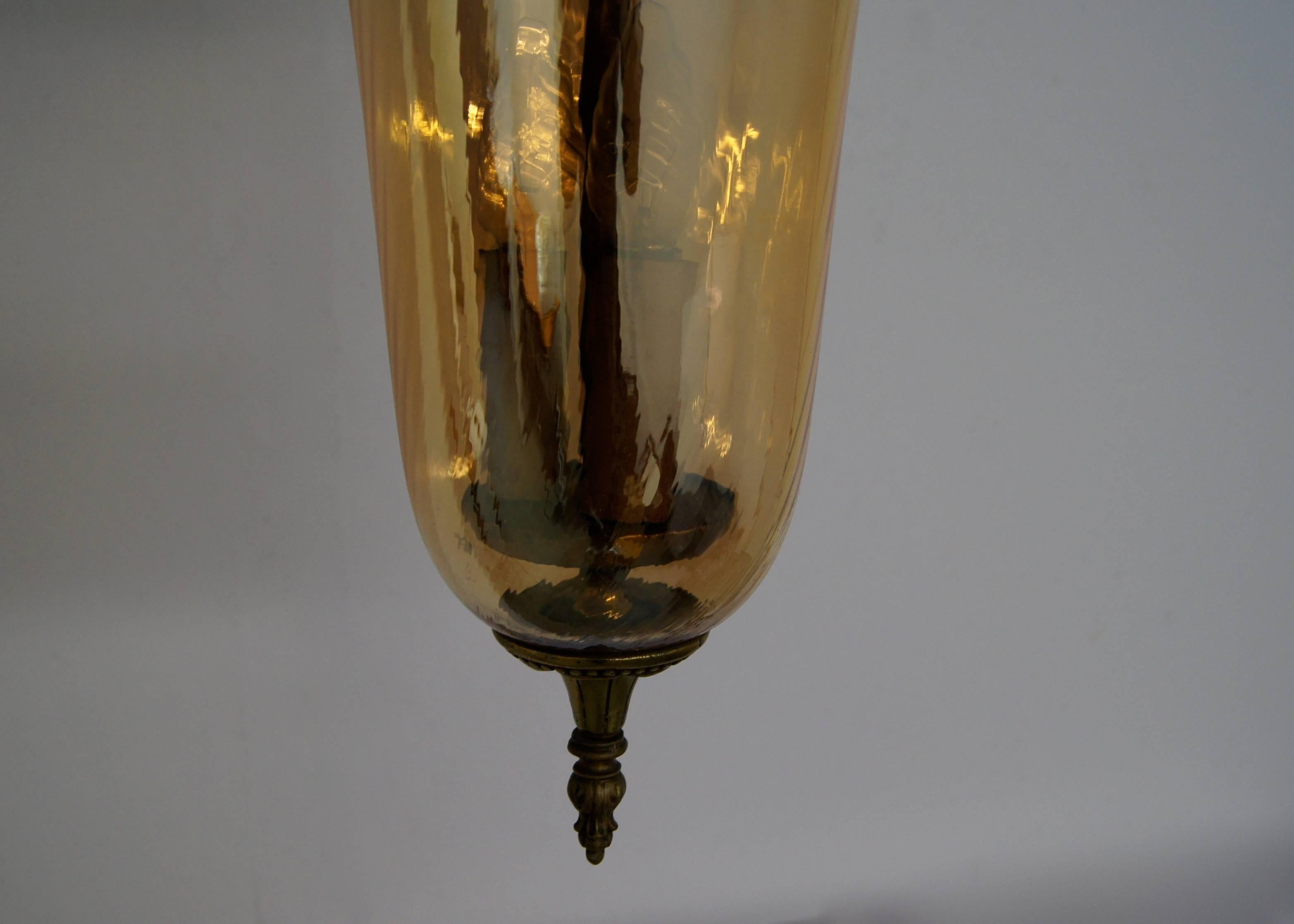 Articulate Murano Glass Italian Pendant, Archimede Seguso, 1940s In Good Condition For Sale In Hem, NL