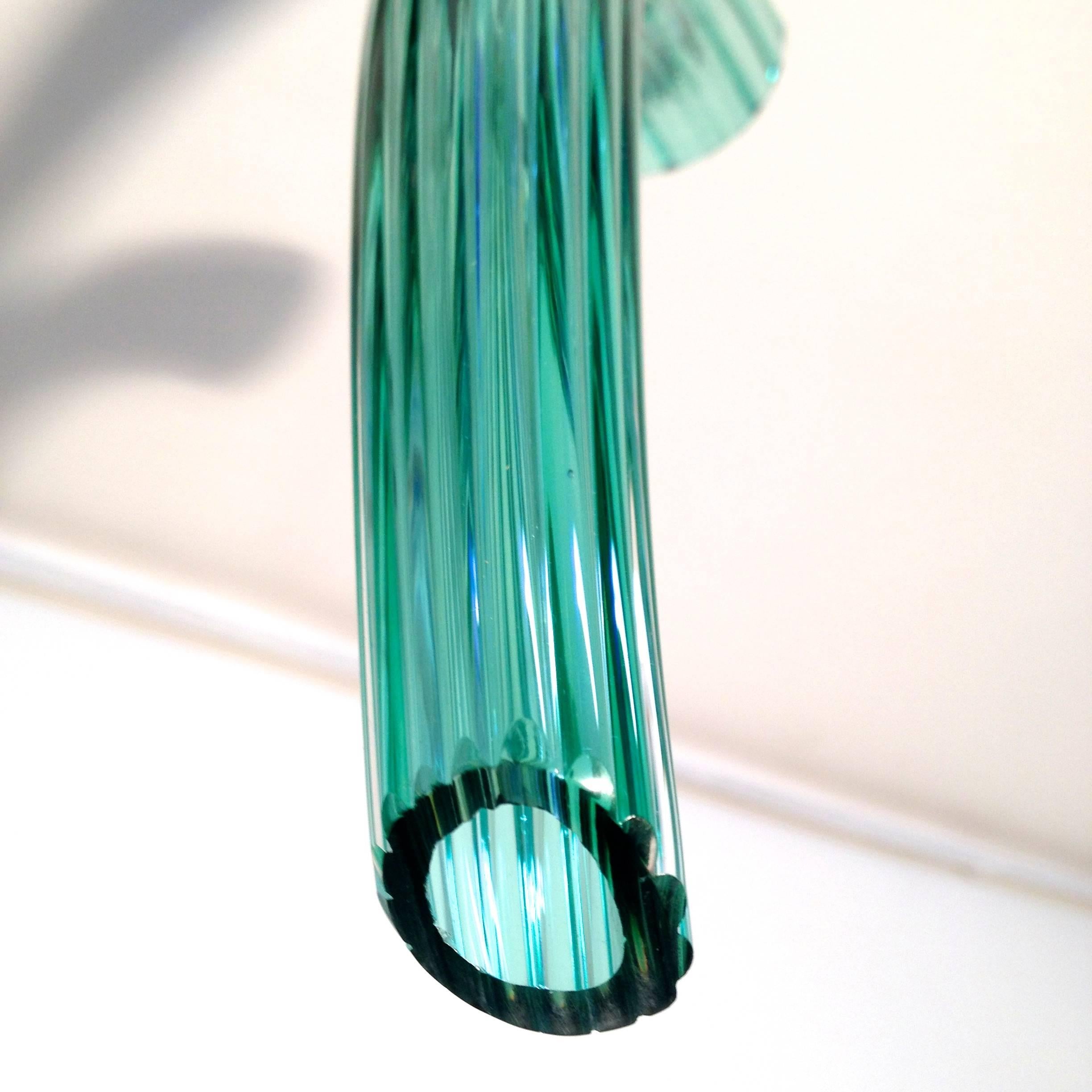 Multi Color Murano Glass Firework Chandelier For Sale 1