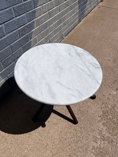 Tavolino “Jax” in stile Mid-Century Modern di Ico Parisi con piano in marmo bianco