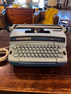 Smith-Corona Coronet Super 12 Electric Typewriter, Mid-Century 1970