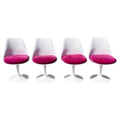 Set of Four Eero Saarinen Tulip Chairs for Knoll, 1960s–1970s