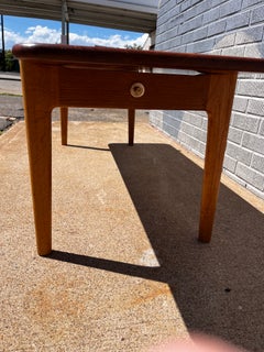 Table basse en teck AT-11 de Hans Wegner pour Andreas Tuck