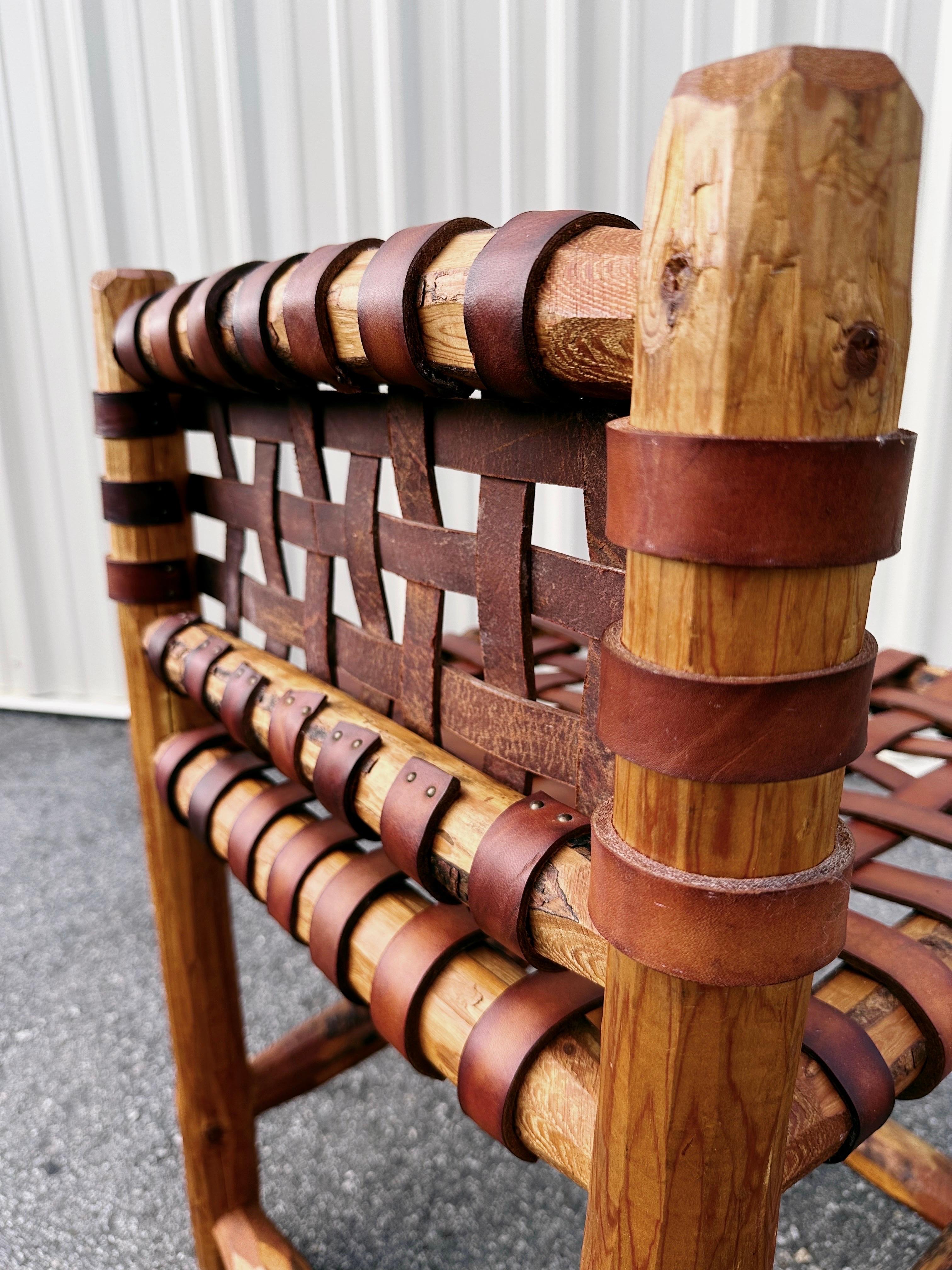 Chaises de salle à manger rustiques et anciennes en tissu italien, années 1900, ensemble de 4 en vente 3