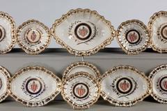 Late 18th Century Worcester Dessert Service