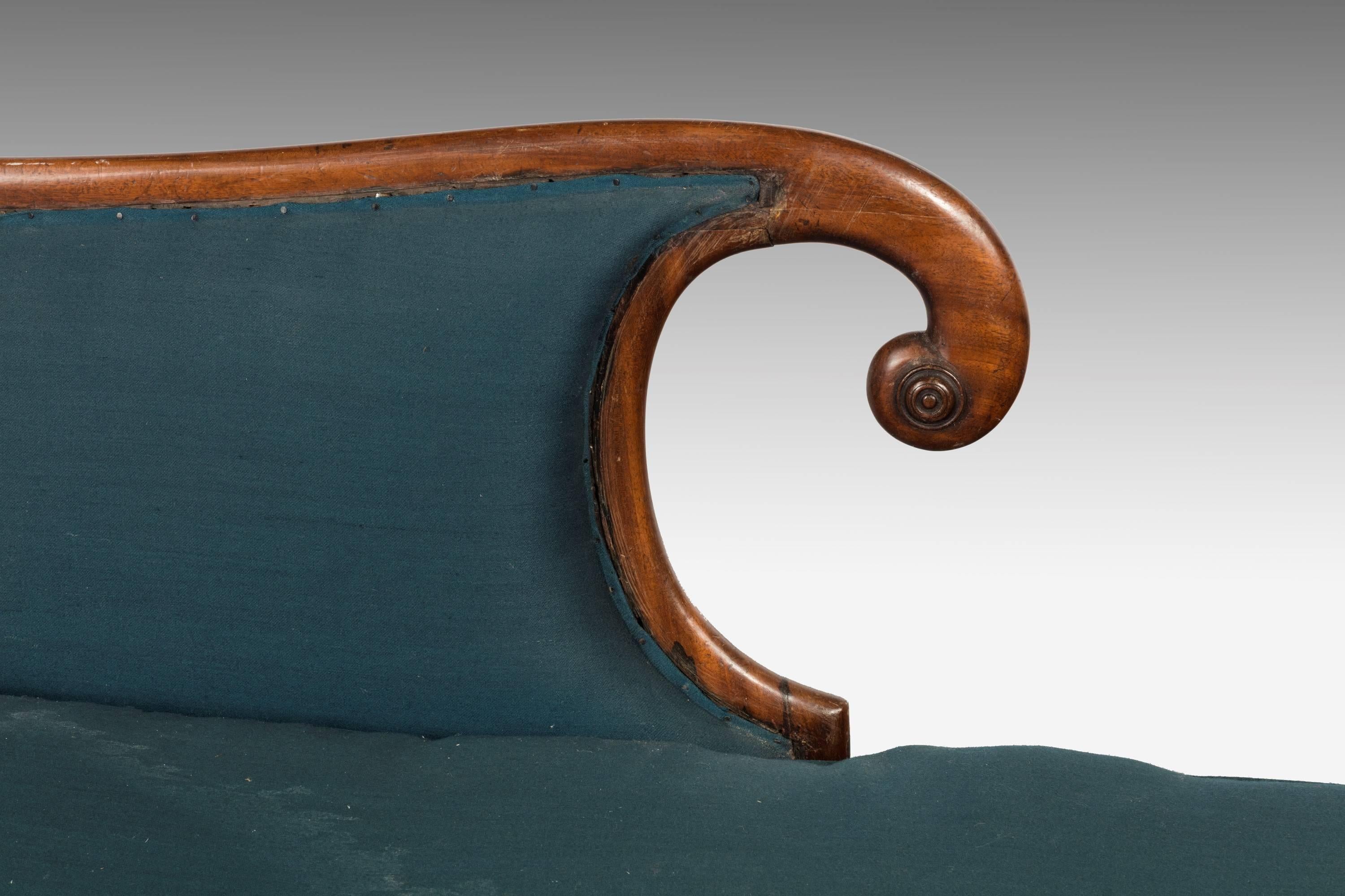 Early 19th Century Regency Period Chaise Longue 3