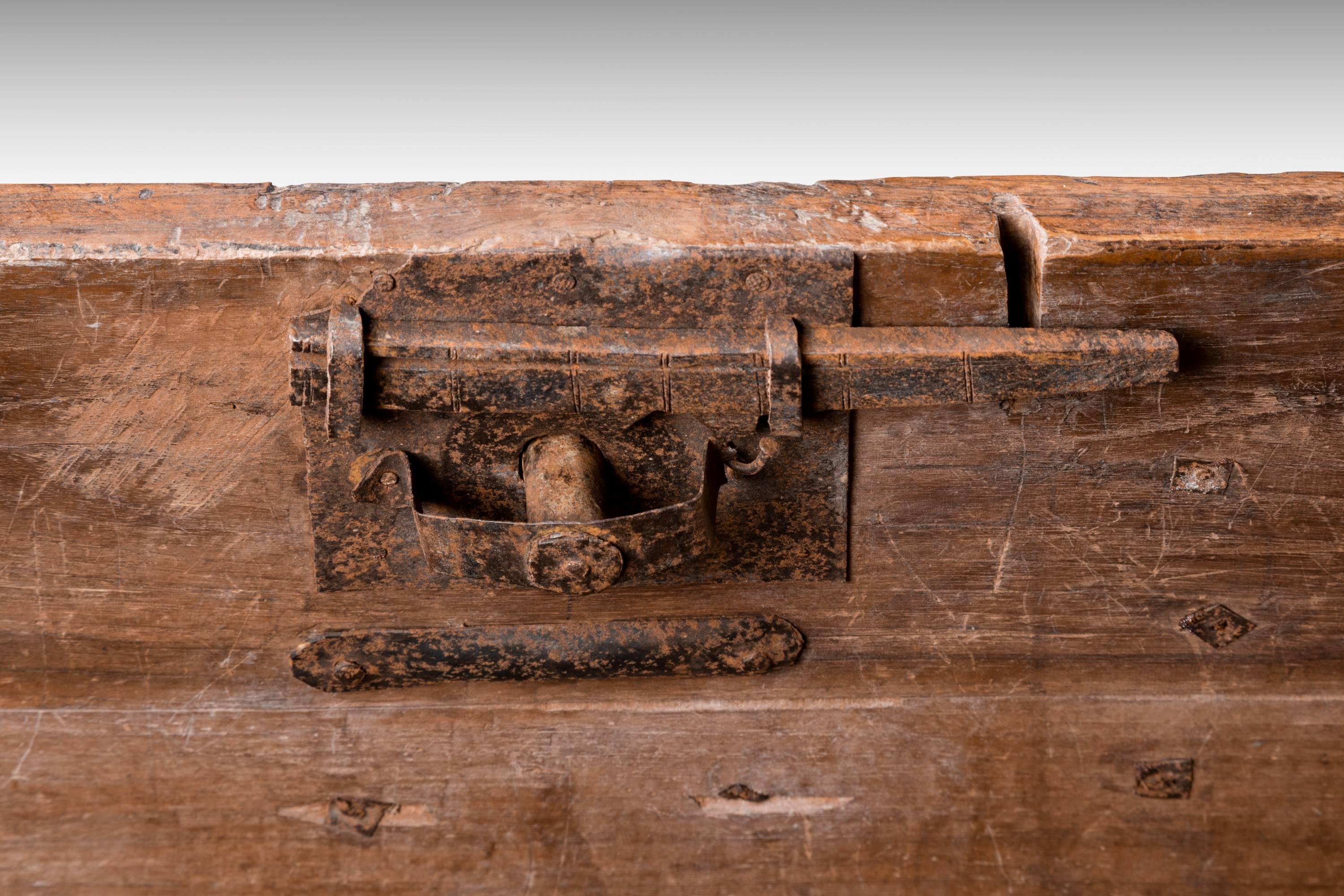 Mid-19th Century Cast Iron Chest 2