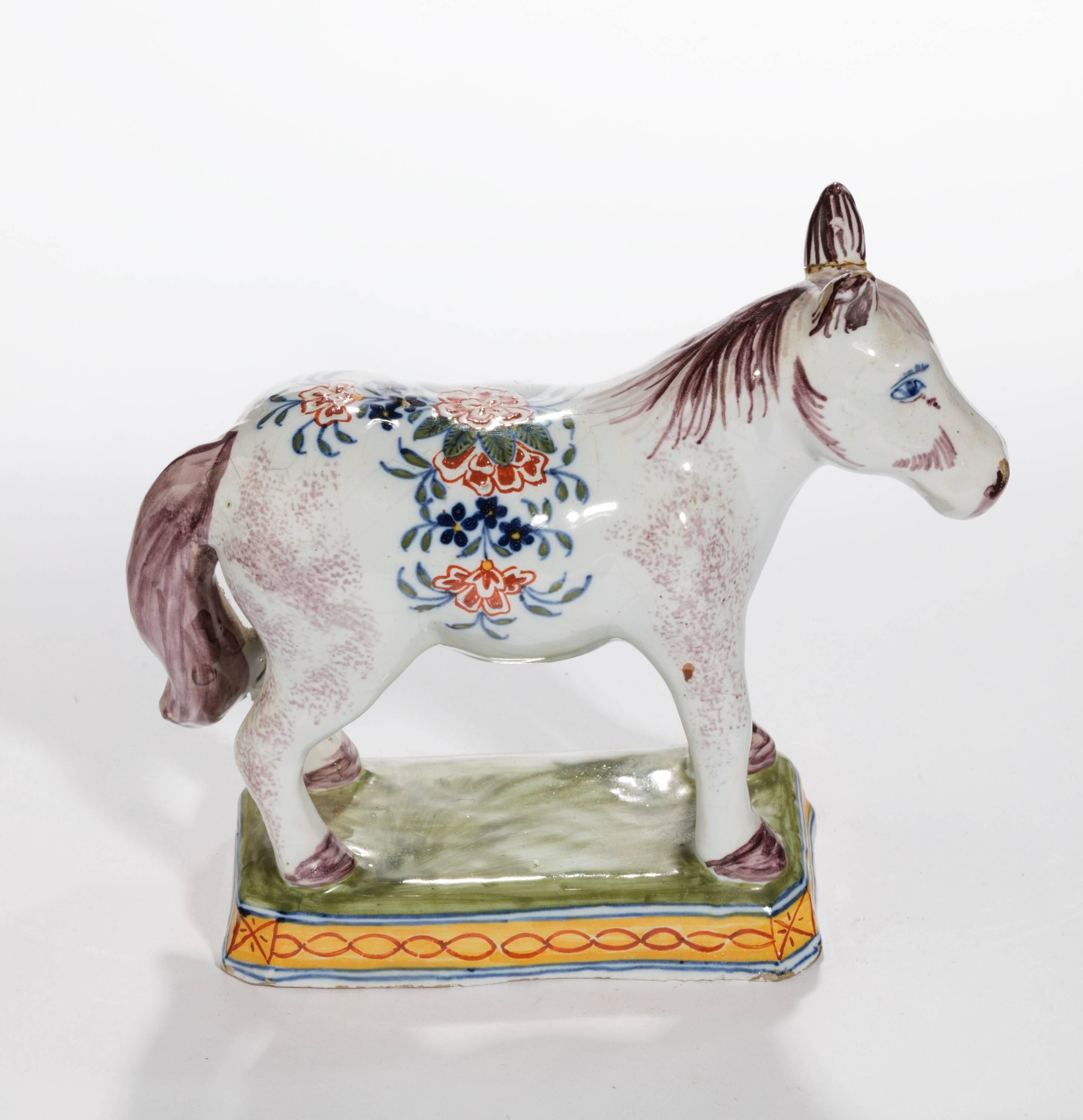 Late 19th Century Faïence Model of a Horse 1