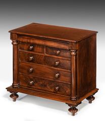 Mid-19th Century Mahogany Apprentice Piece