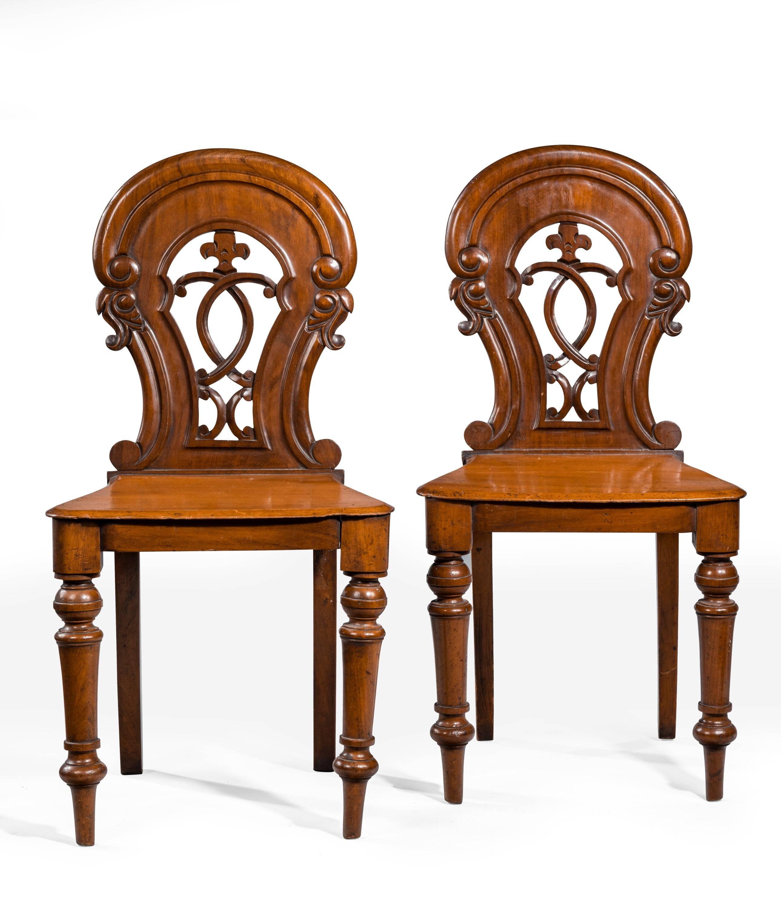 victorian hall chairs for sale
