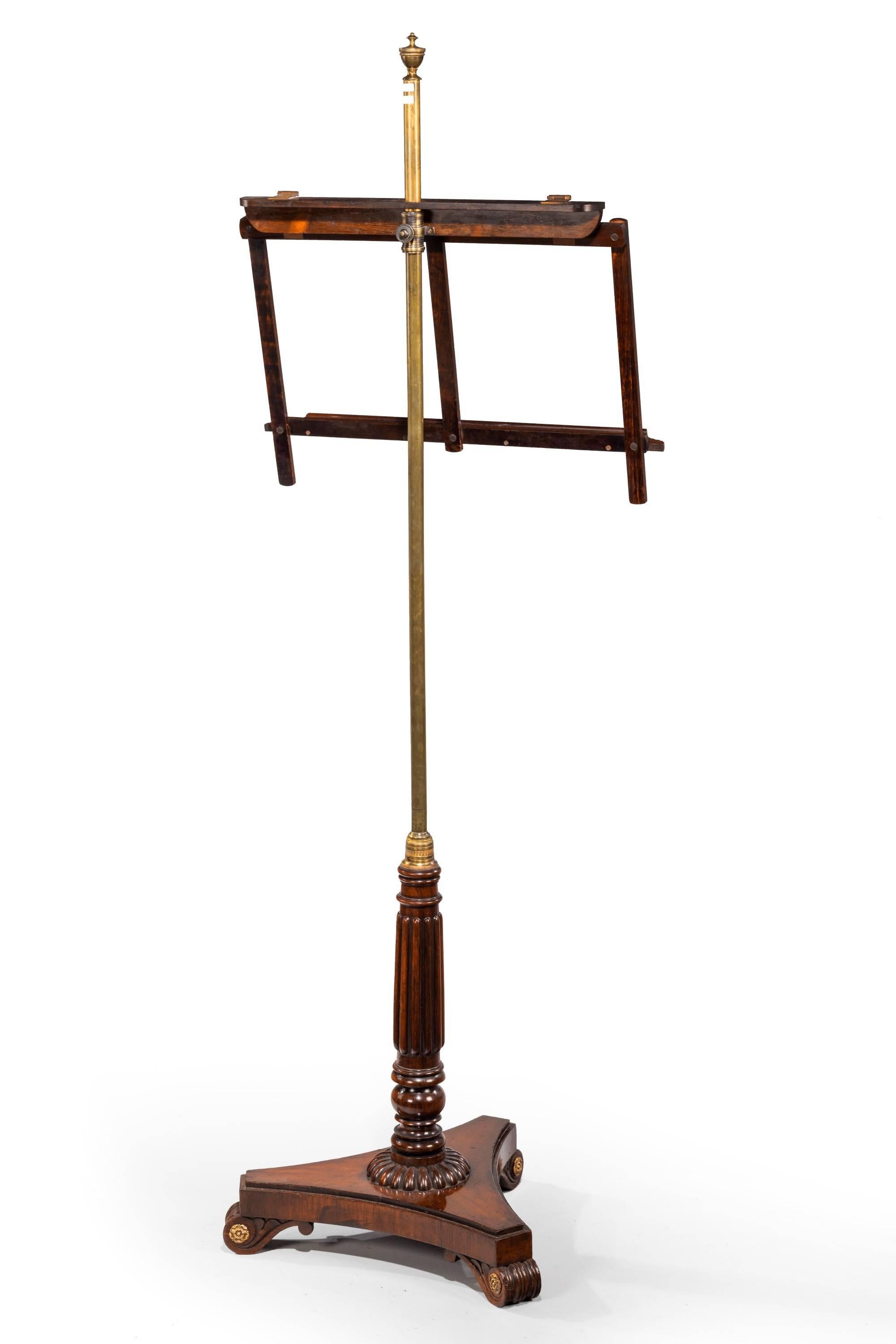 English Regency Period Music Stand