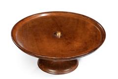 Lazy Susan en acajou du début du XXe siècle