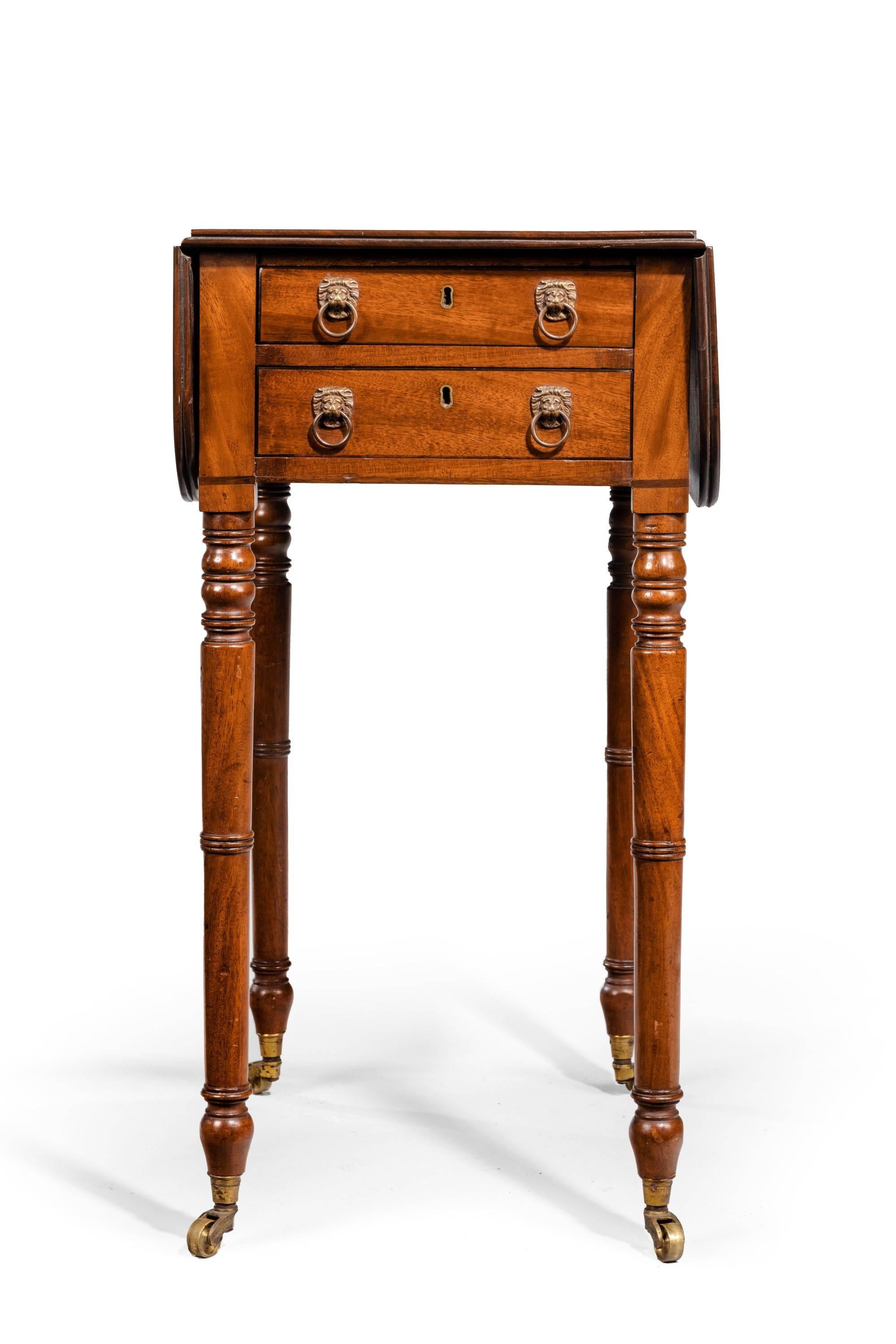 18th Century George III Period Mahogany Pembroke Table