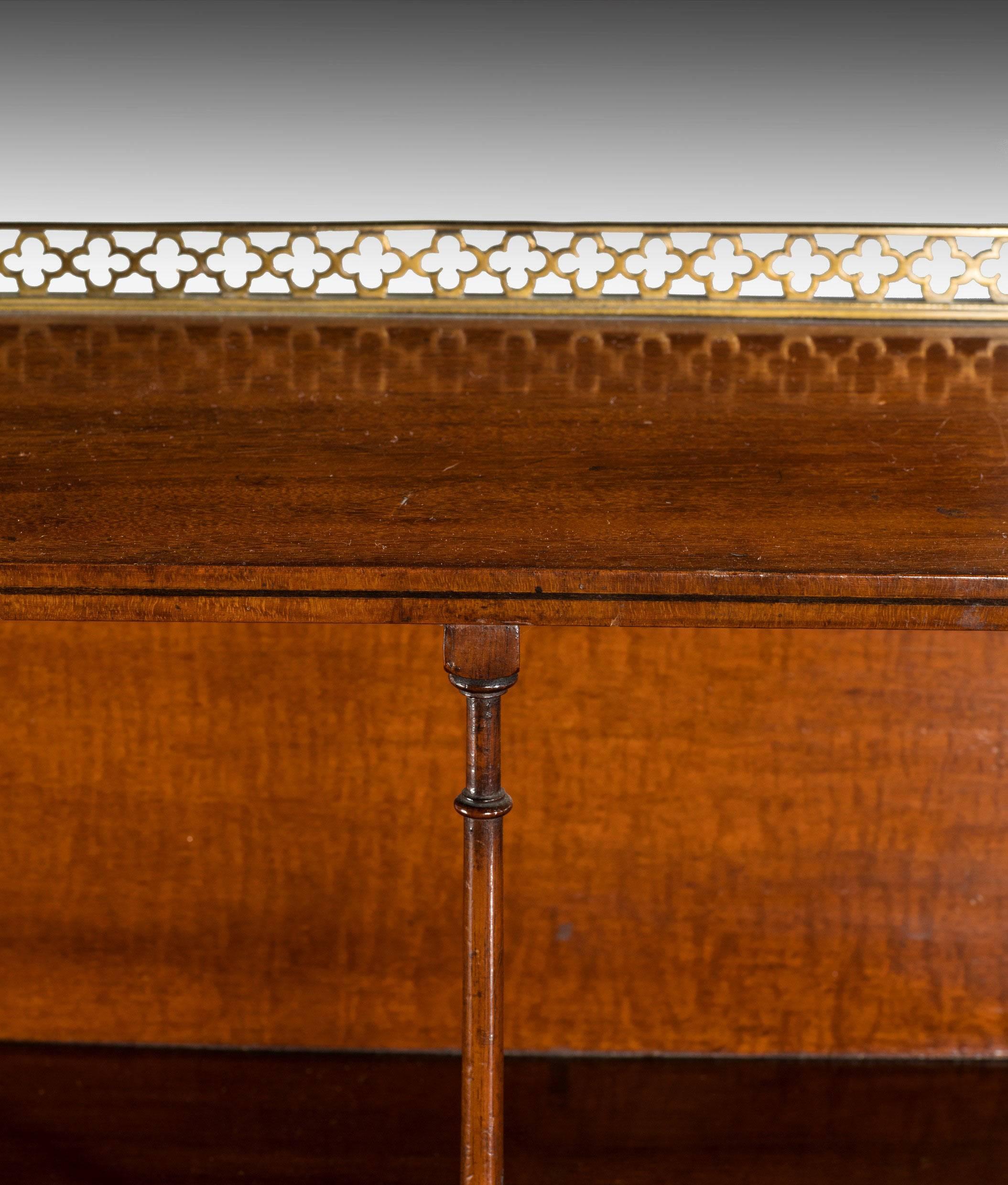 Regency Period Mahogany Chiffonier In Good Condition In Peterborough, Northamptonshire