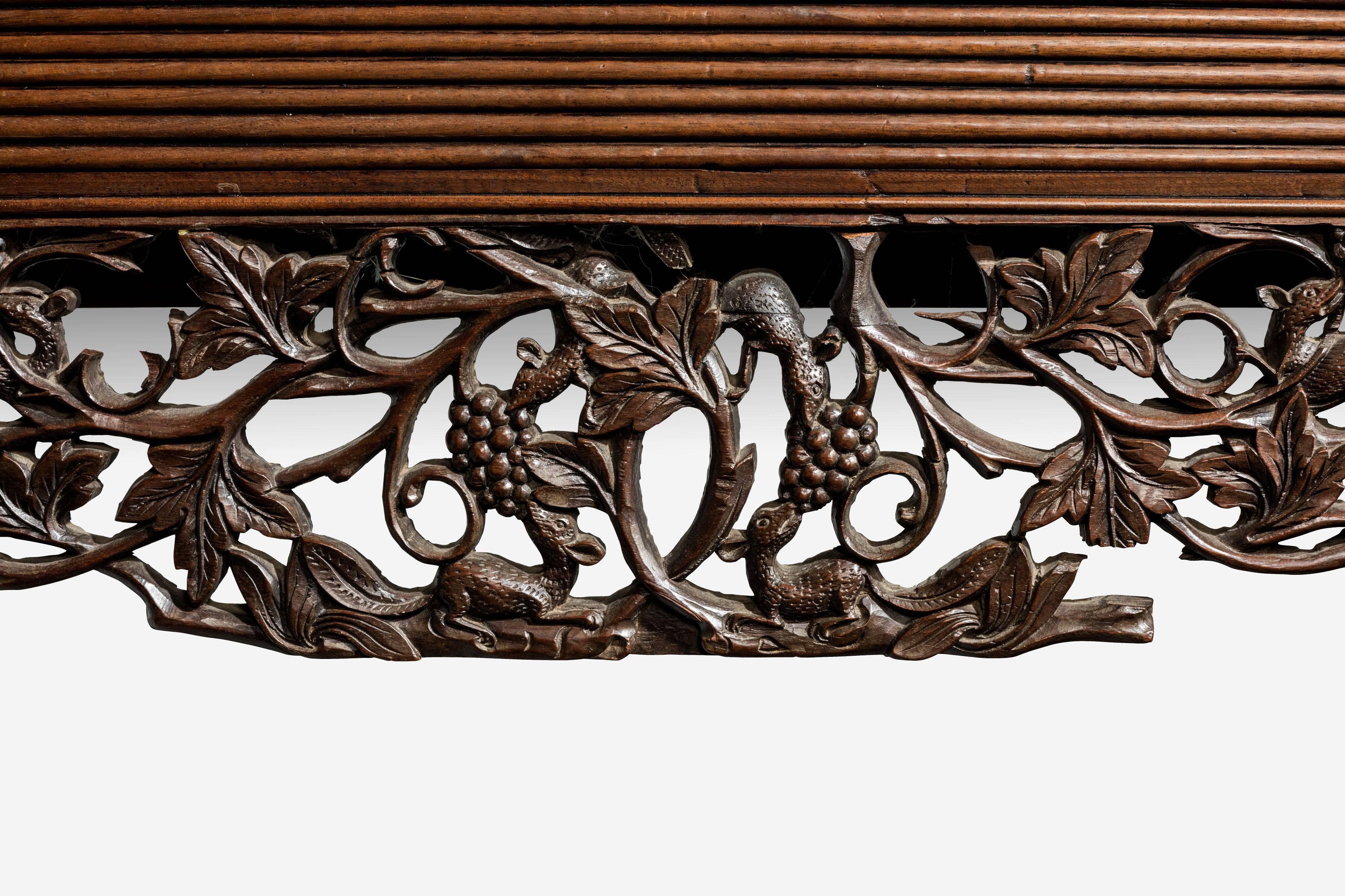 Mid-19th Century Chinese Hardwood Sofa 3