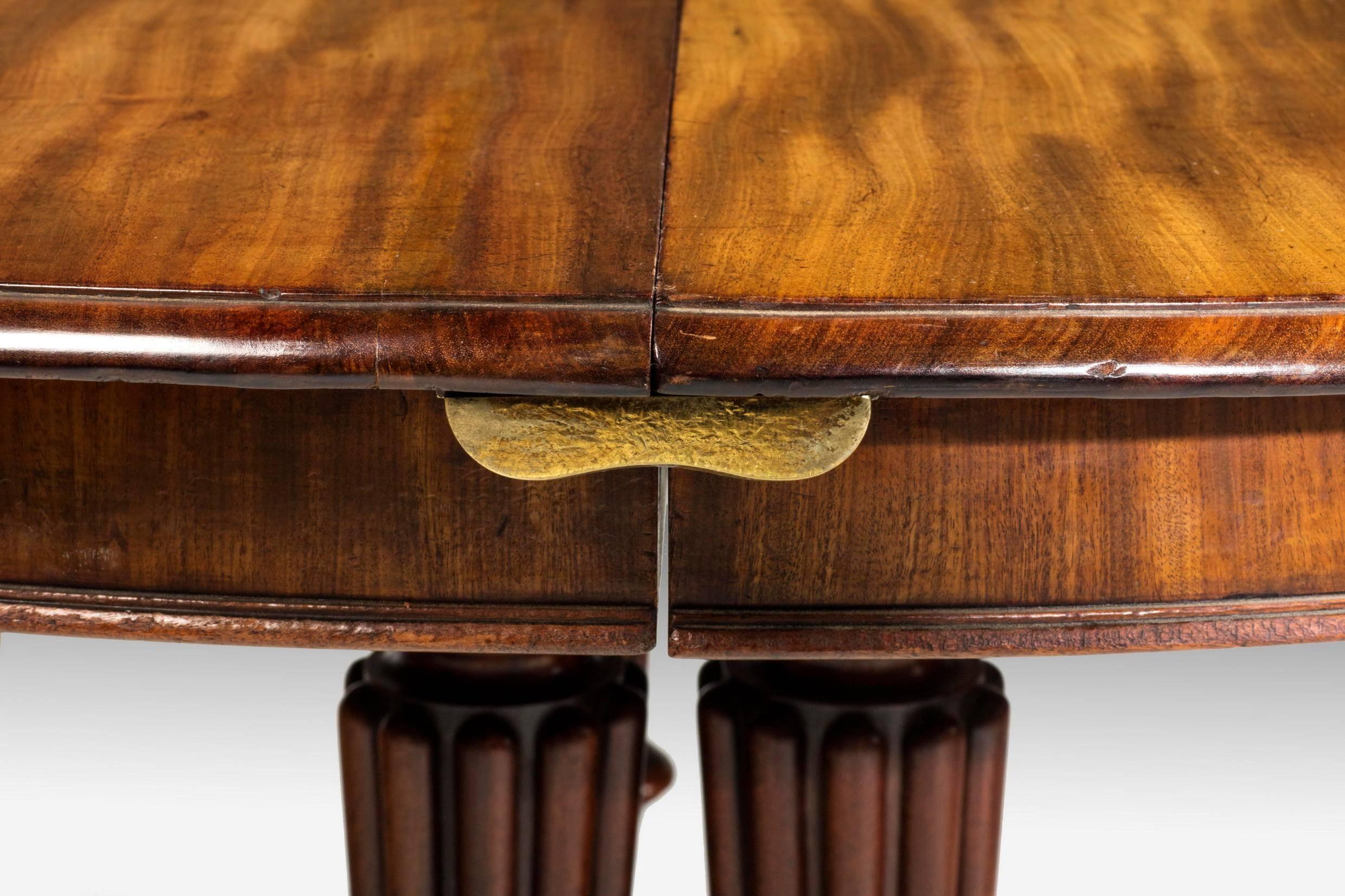 William IV Period Mahogany Dining Table 4