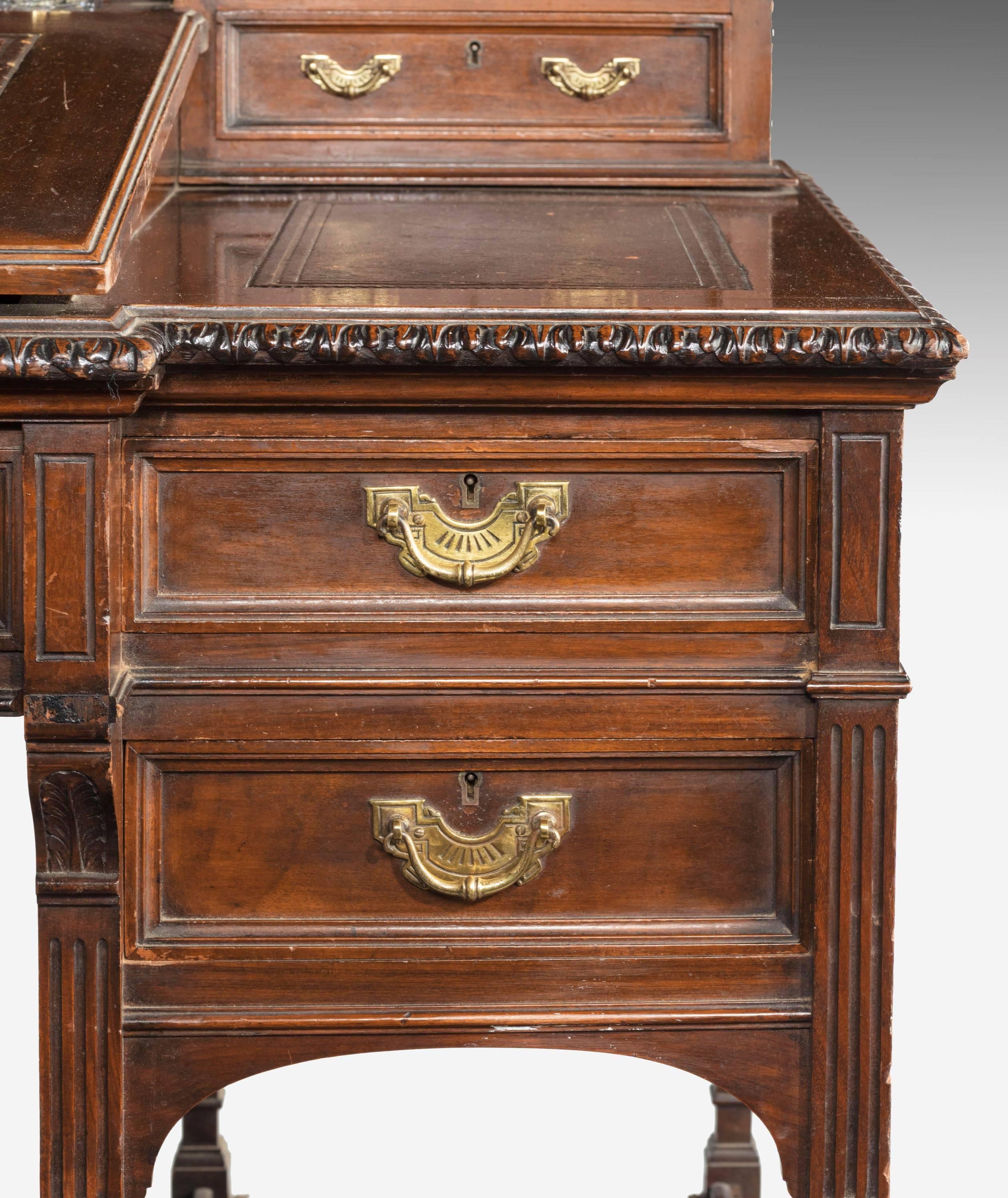 Late 19th Century Mahogany Desk 4