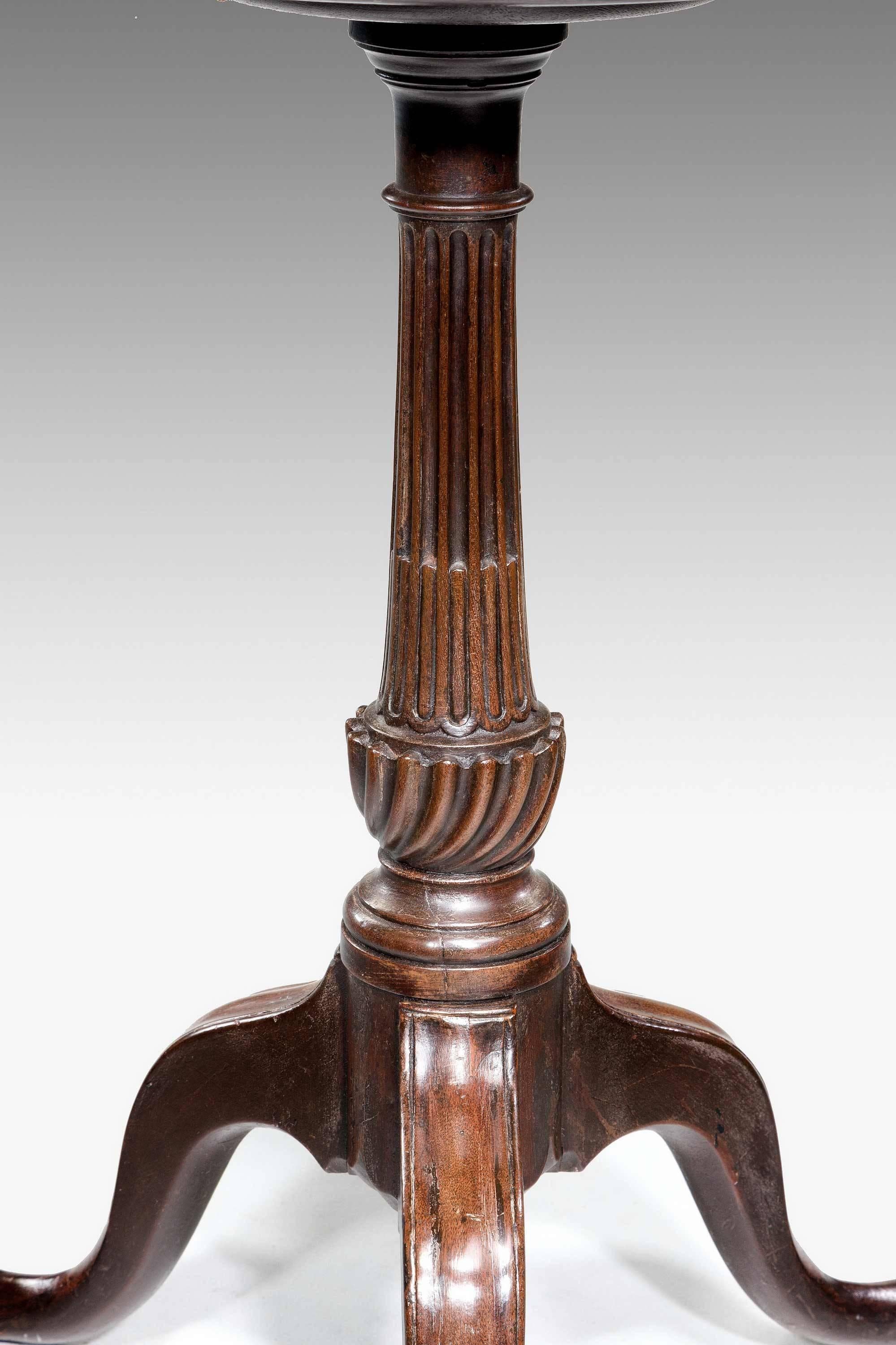 Chippendale Period Mahogany Kettle Stand In Excellent Condition In Peterborough, Northamptonshire