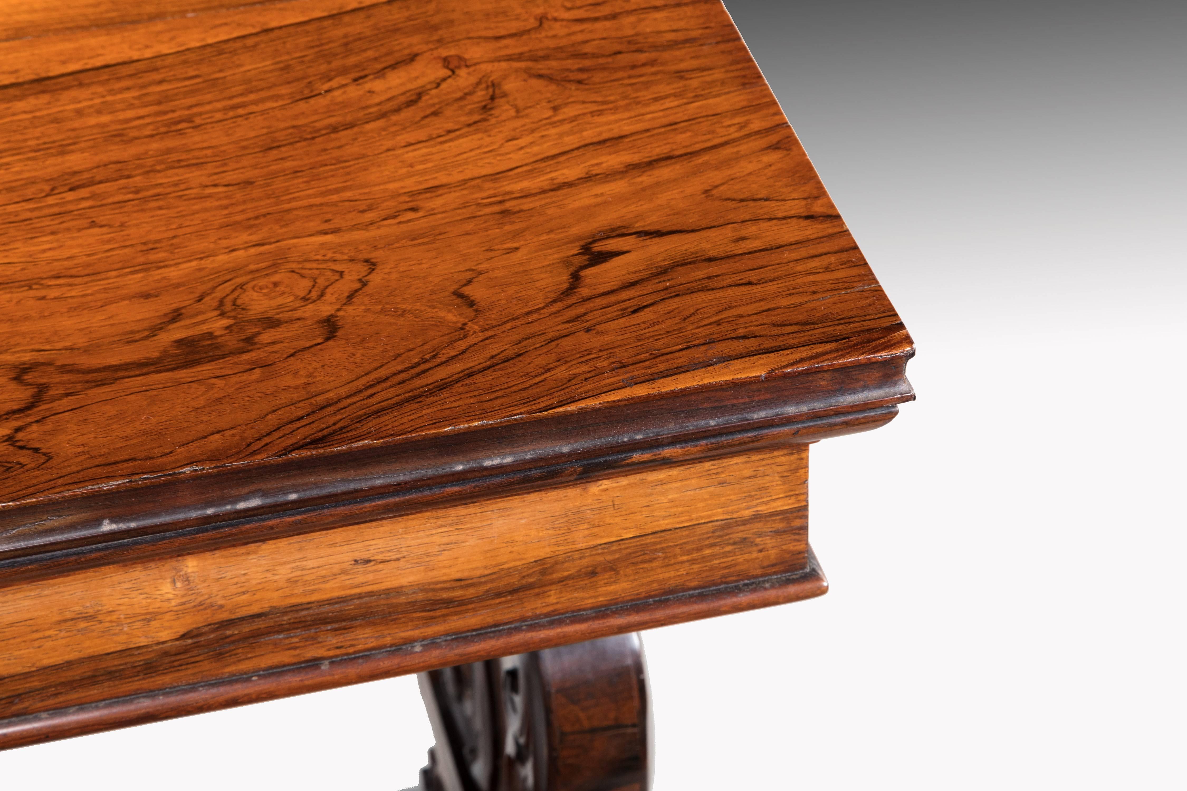 Regency Period Library Table In Excellent Condition In Peterborough, Northamptonshire