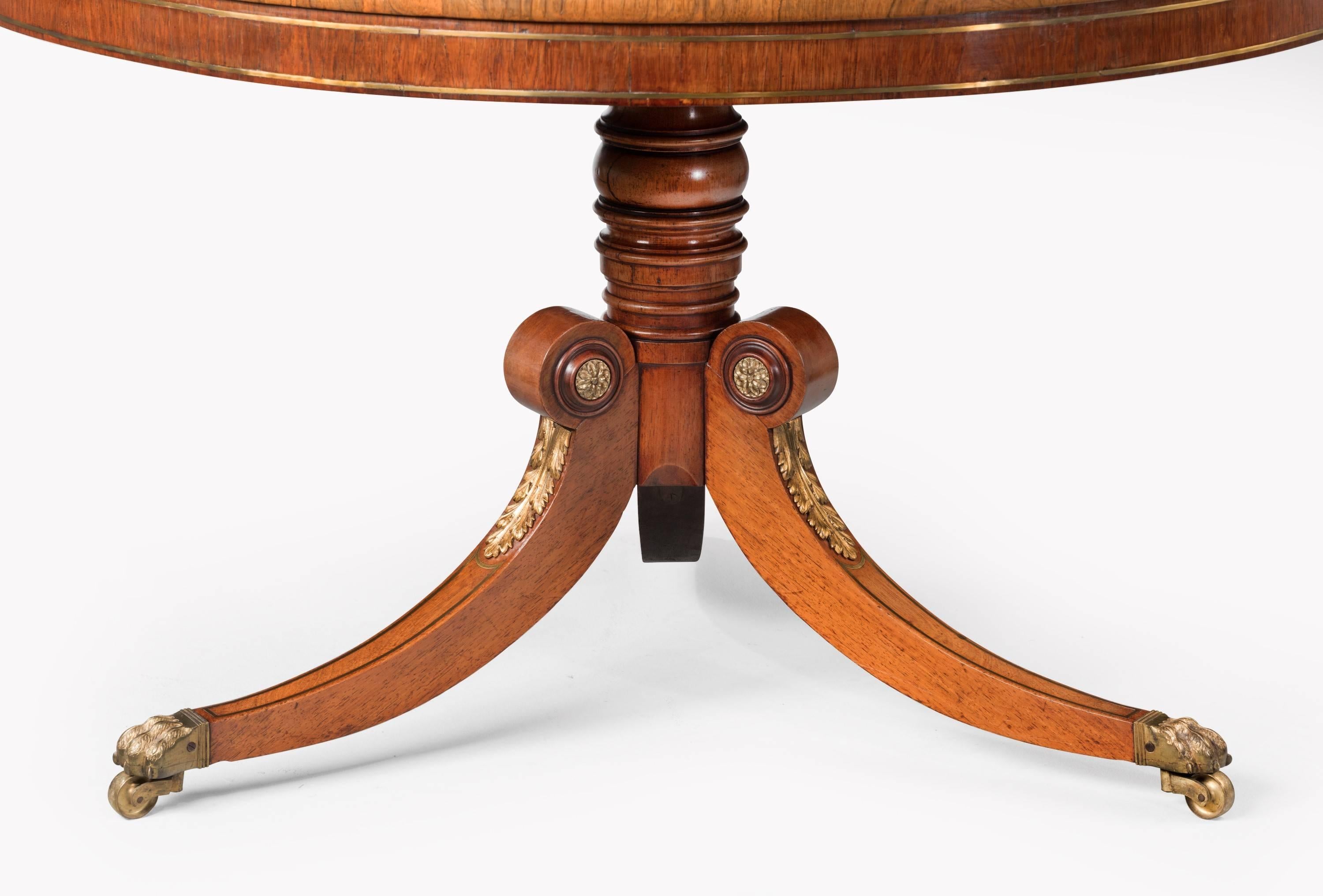 Regency Period Circular Table 3