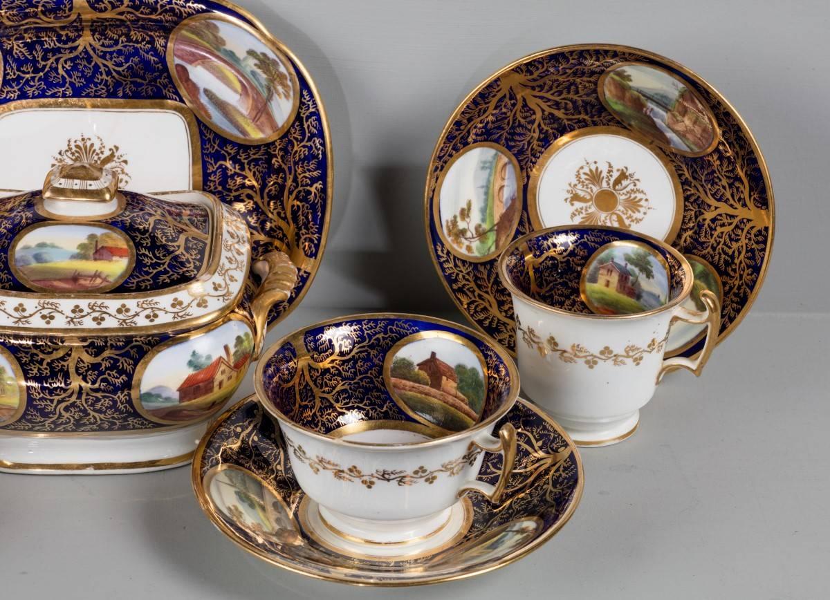 Great Britain (UK) Early 19th Century Part Tea Service
