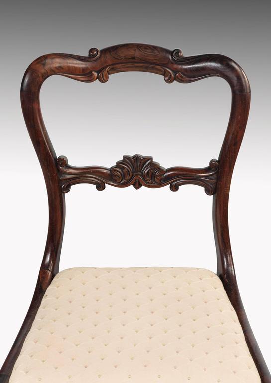 Set of Four Early Victorian Period Single Chairs For Sale at 1stdibs