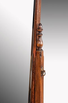 Early 20th Century Mahogany Framed Cheval Mirror